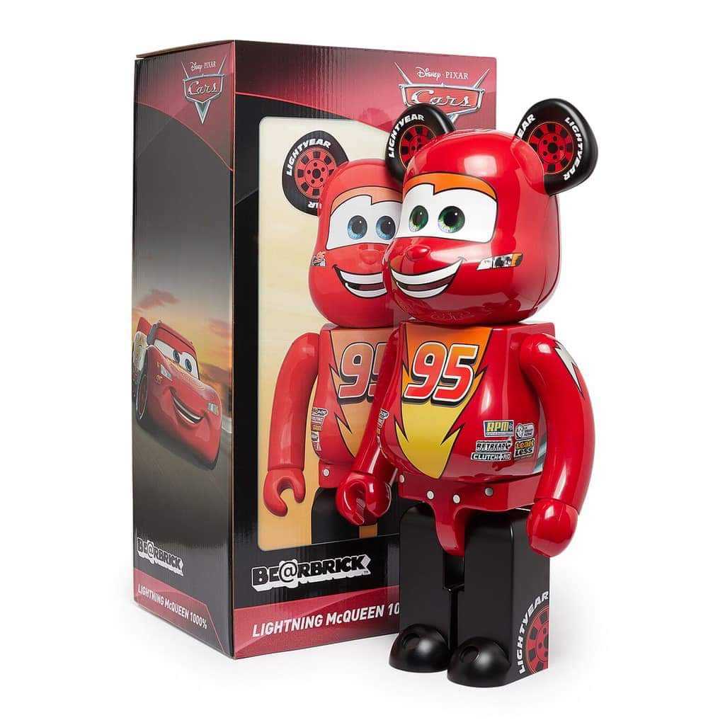 Be@rbrick Disney Pixar Cars Lightning McQueen 1000%