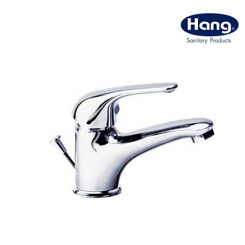 ก๊อกเดี่ยวอ่างล้างหน้าก้านโยก+ป๊อปอัพ HANG รุ่น BF-212 (สินค้าแพคเกจชำรุด)