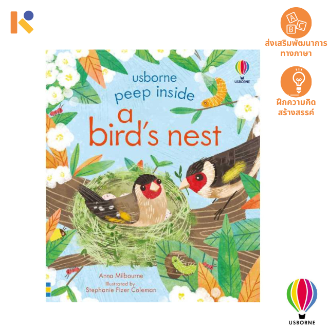 [Books] Peep Inside: A Bird's Nest - Usborne