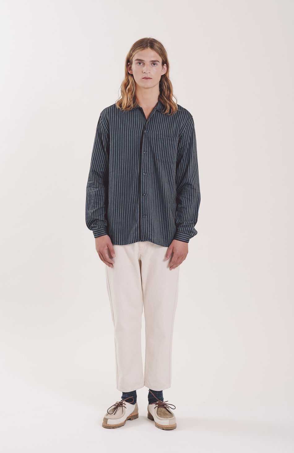 YMC P2MAF FEATHERS SHIRT - MULTI