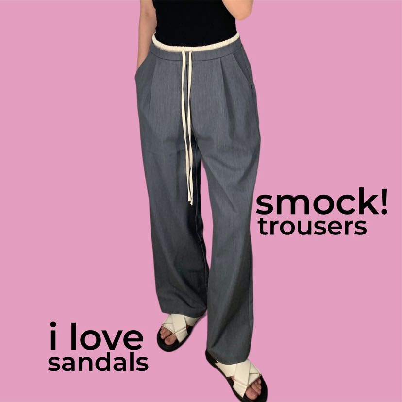 (PRE ORDER) SMOCK! TROUSERS(3colors)