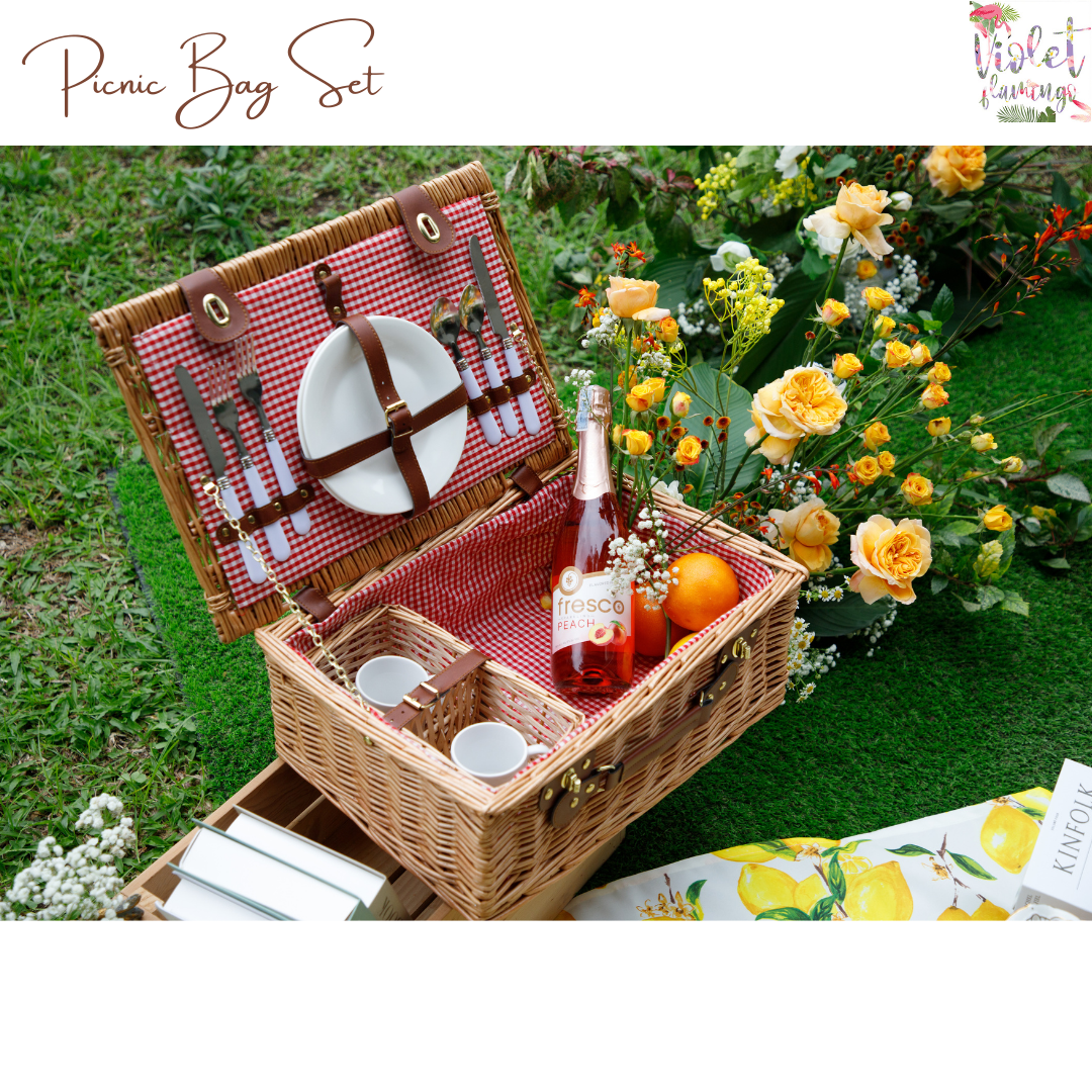 Picnic Bag ตะกร้าปิคนิค (ตะกร้าอย่างเดียว)