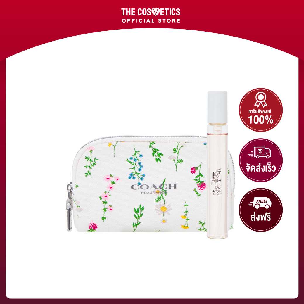 Coach Dreams Eau De Parfum 7.5ml + Flower Pouch