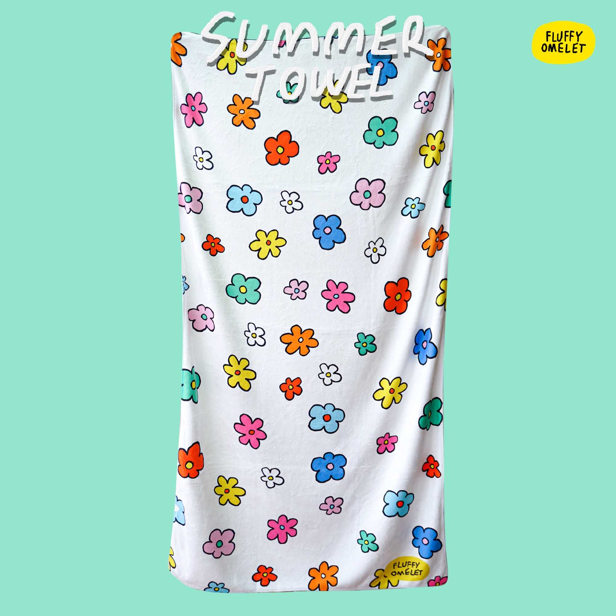 ALWAYS FLOWERS SUMMER TOWEL