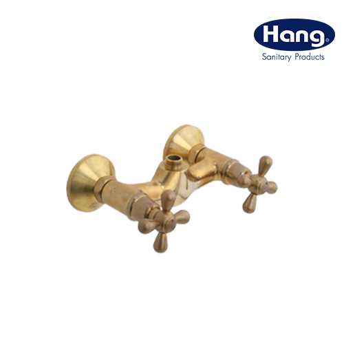 ก๊อกผสมยืนอาบเซรามิควาล์วไม่ชุบ HANG รุ่น BS-116BR (สินค้าแพคเกจชำรุด)