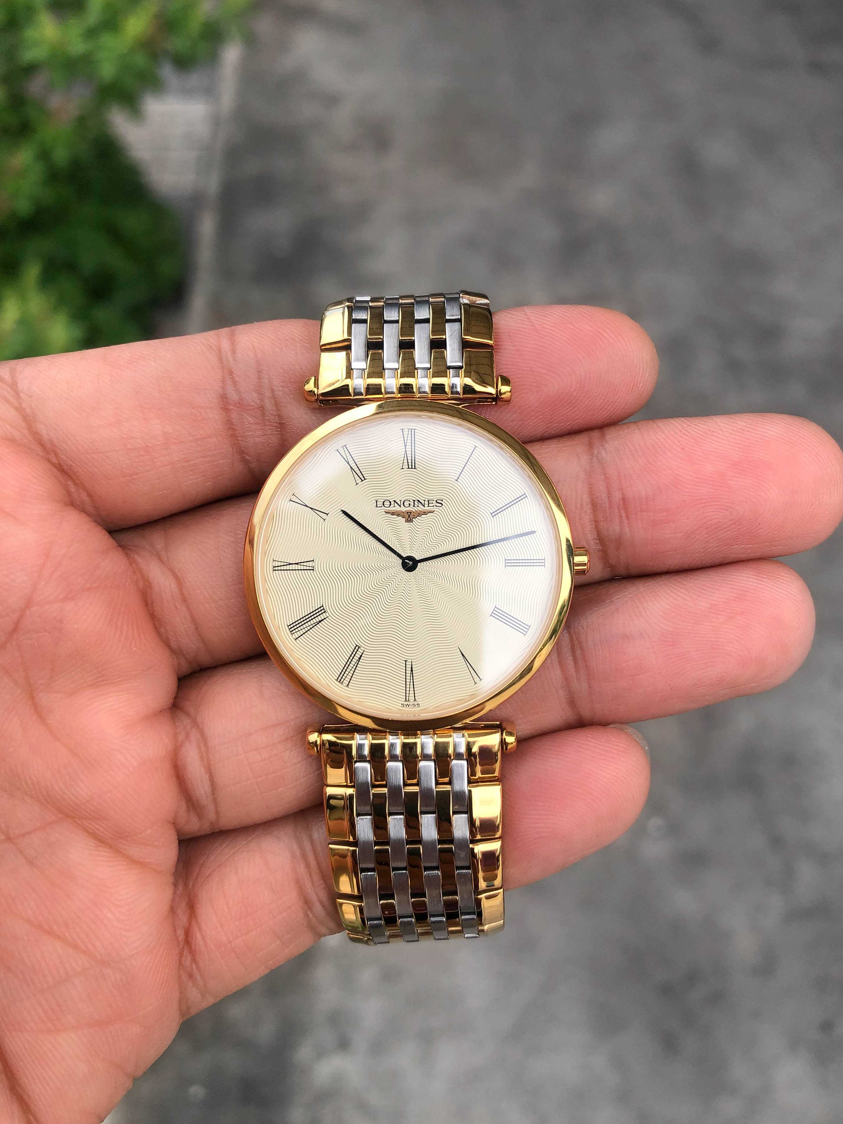 Longines La Grande Classique Boy Size Quartz 2tone หน้าทอง