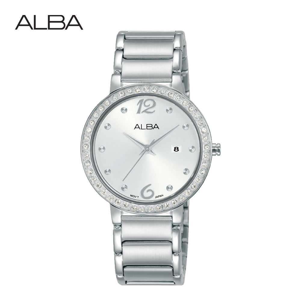 ALBA นาฬิกาข้อมือผู้หญิง Ikebana Quartz รุ่น AH7BK7X ขนาด 31 mm.