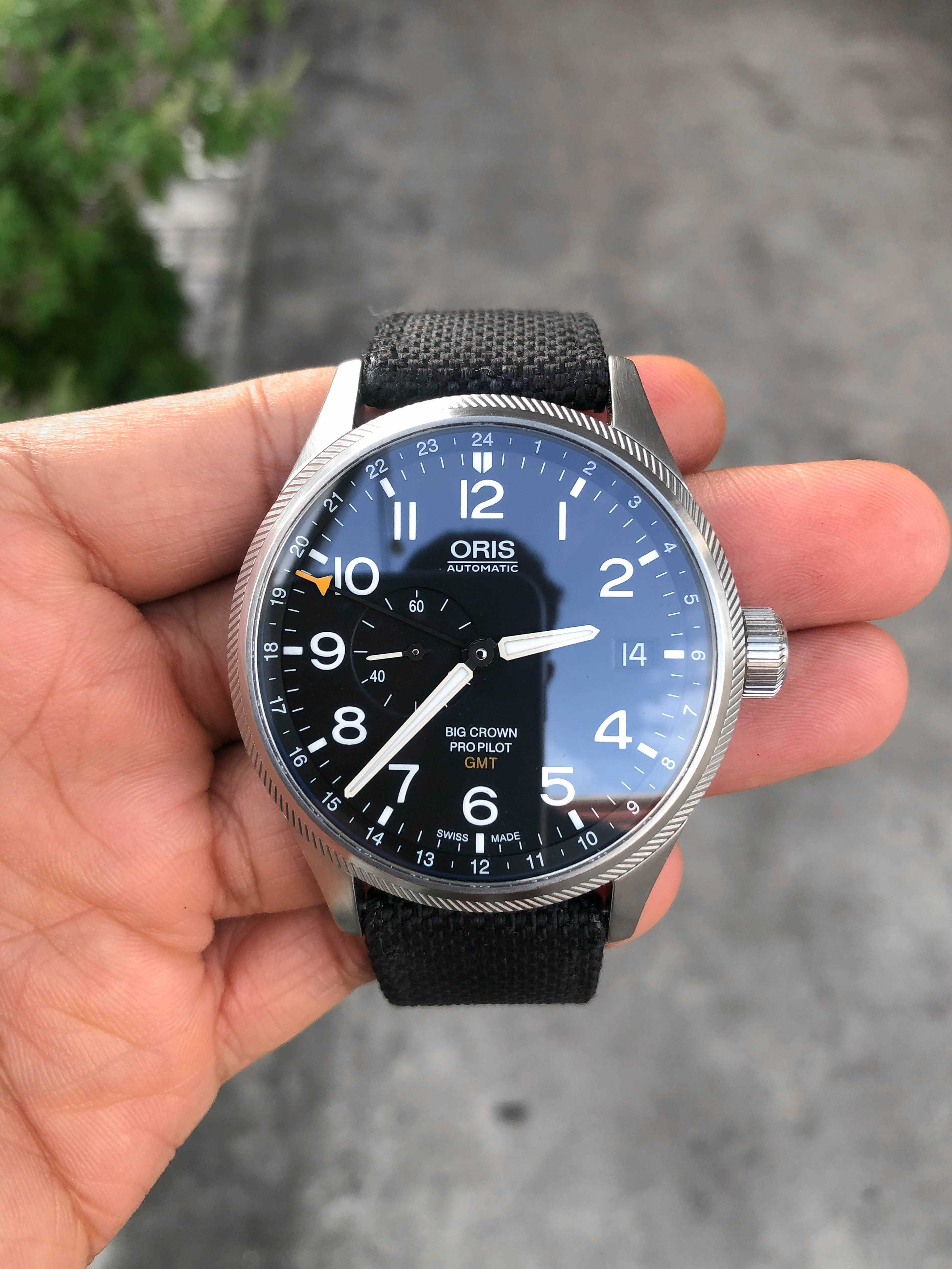 Oris Big Crown ProPilot Small Second GMT Date Automatic