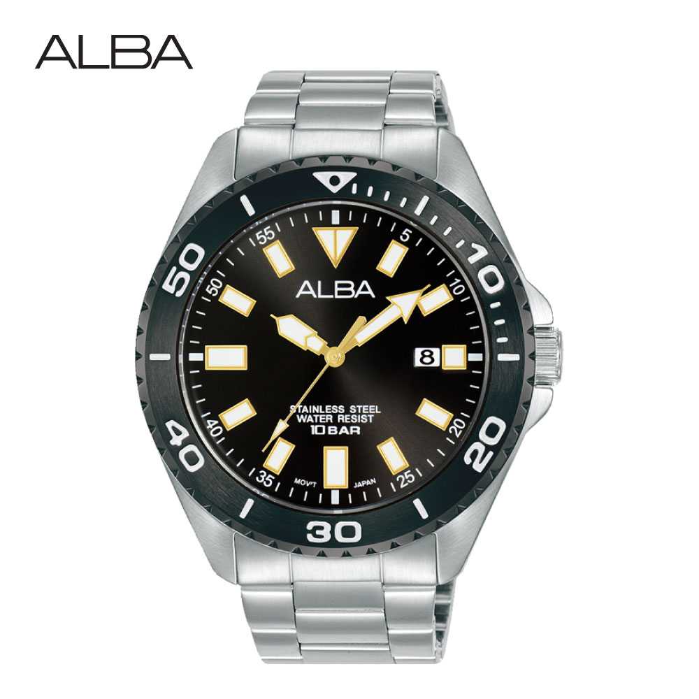 ALBA นาฬิกาข้อมือ Sportive Quartz รุ่น AS9Q39X ขนาด 44 mm.