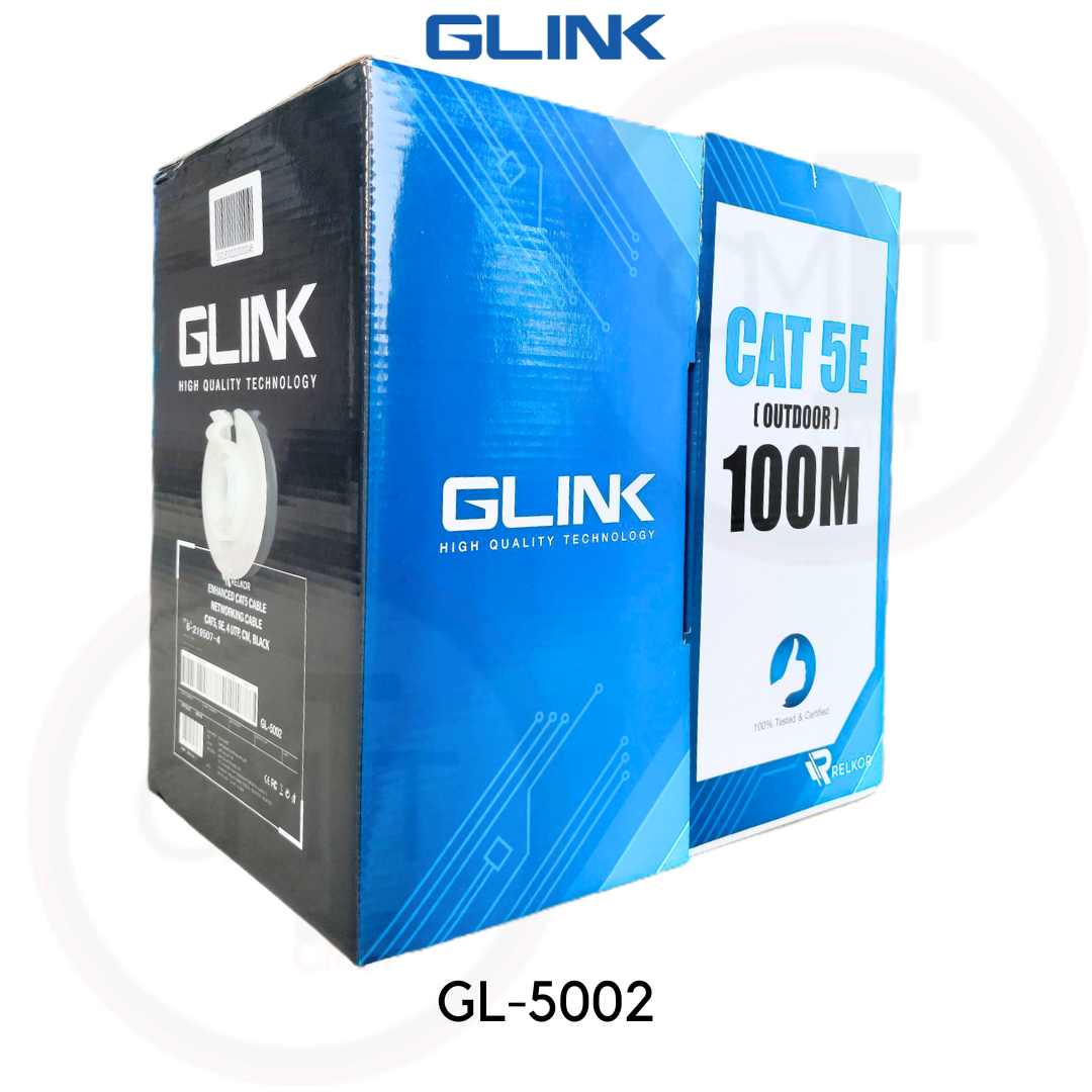 สายนำสัญญาณ GLINK CAT5E Out door 100ม.