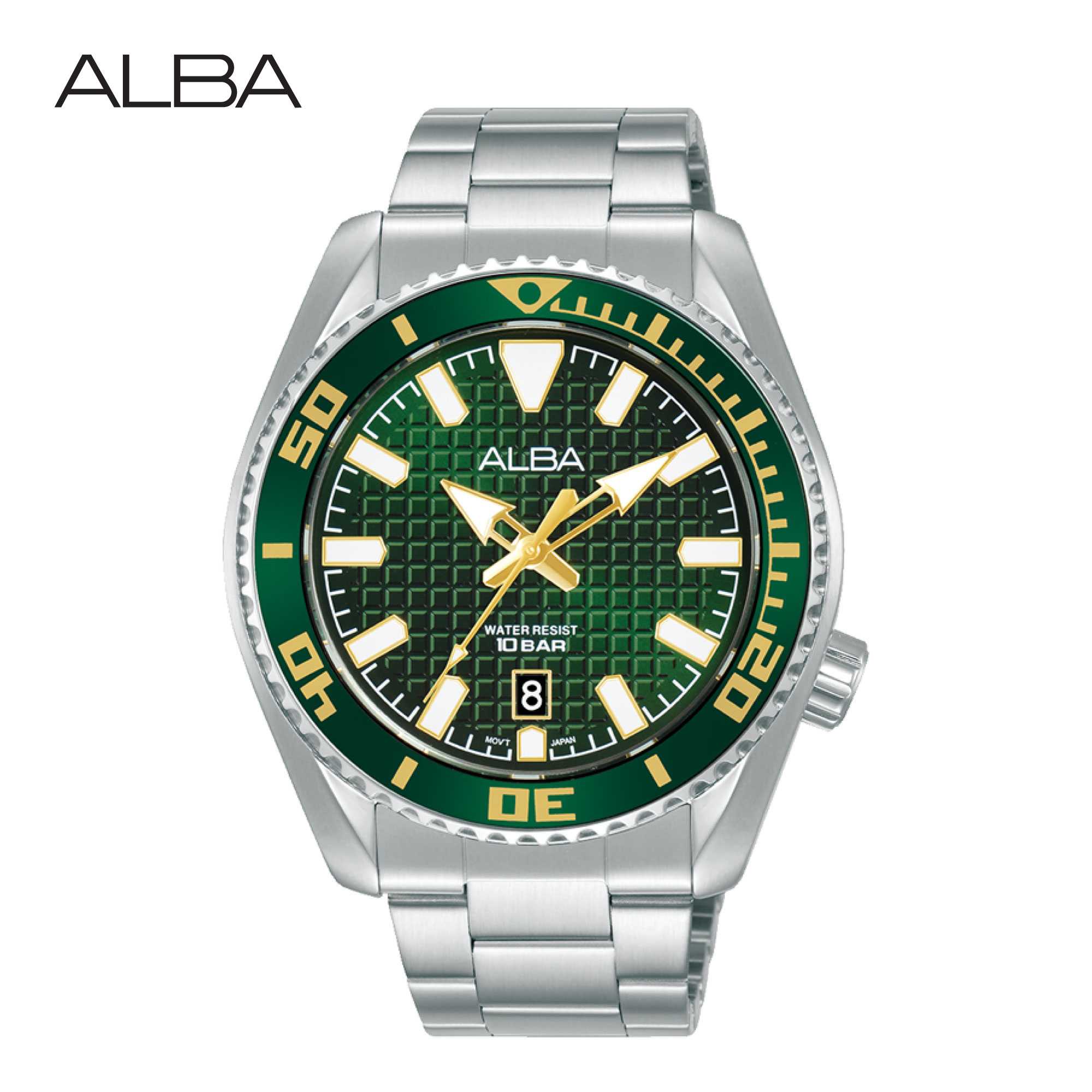 ALBA นาฬิกาข้อมือ Sportive Quartz รุ่น AS9N95X ขนาด 43.5 mm.
