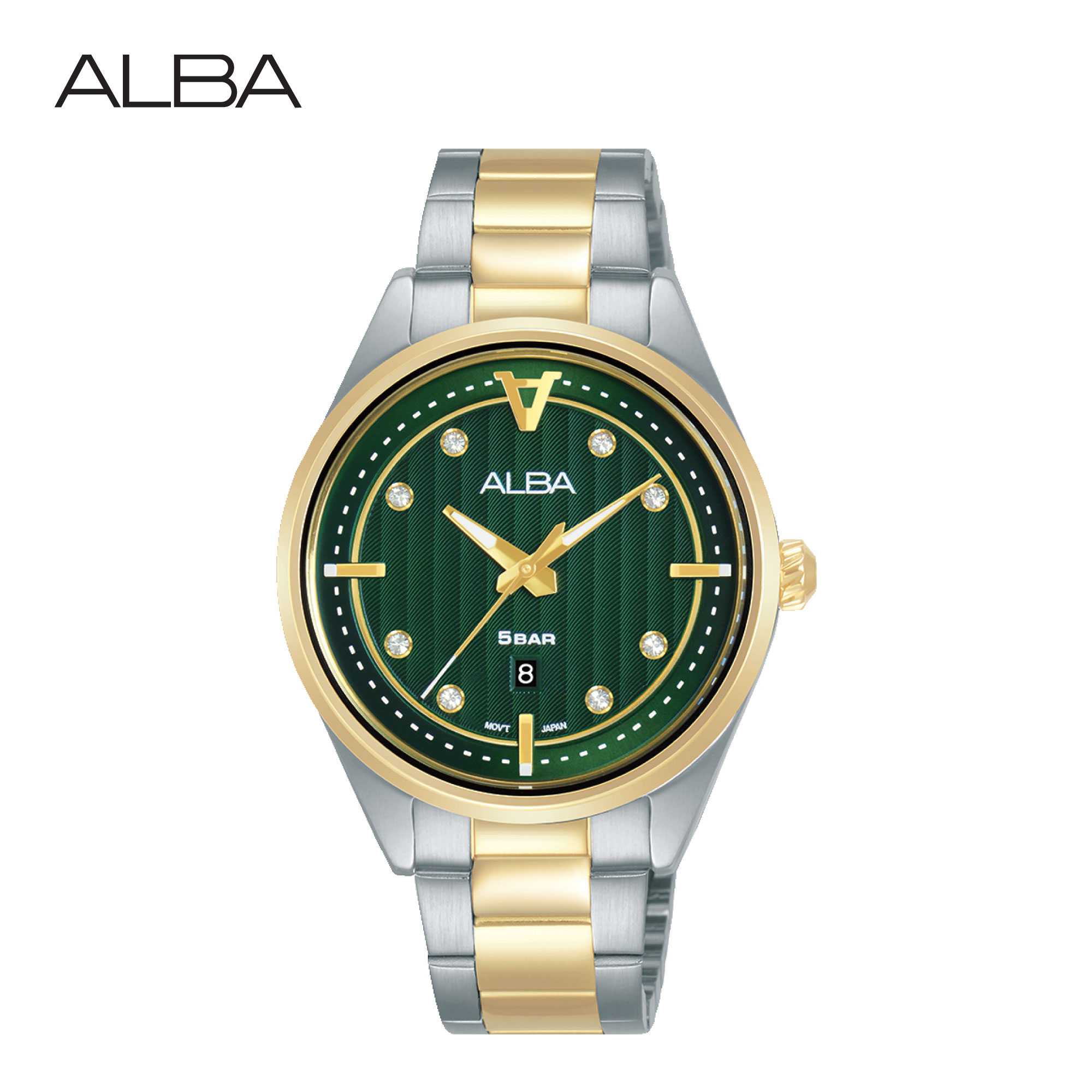 ALBA นาฬิกาข้อมือผู้หญิง Signa Quartz รุ่น AH7AX6X ขนาด 34 mm.
