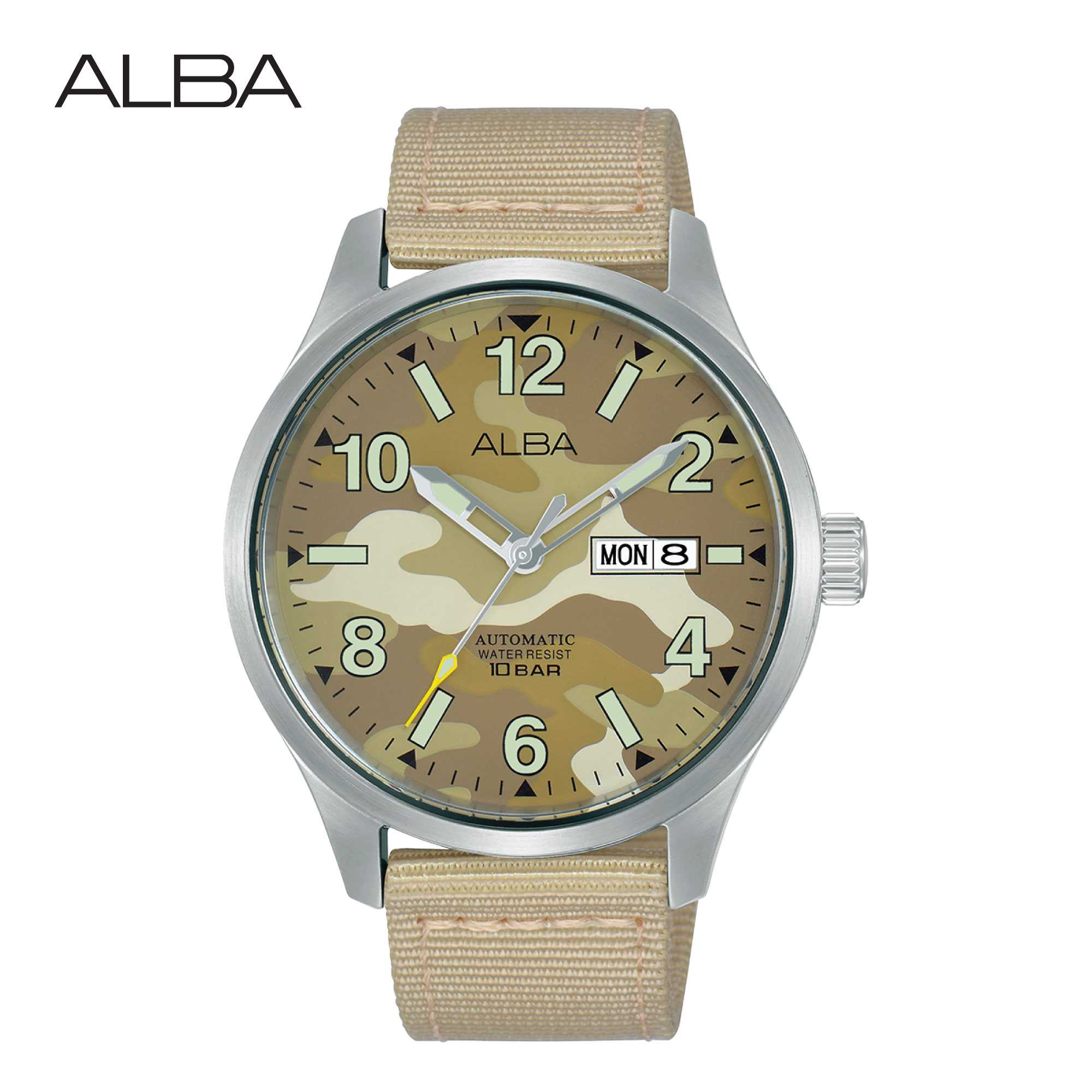 ALBA นาฬิกาข้อมือ Sportive Automatic รุ่น AL4271X ขนาด 42 mm.