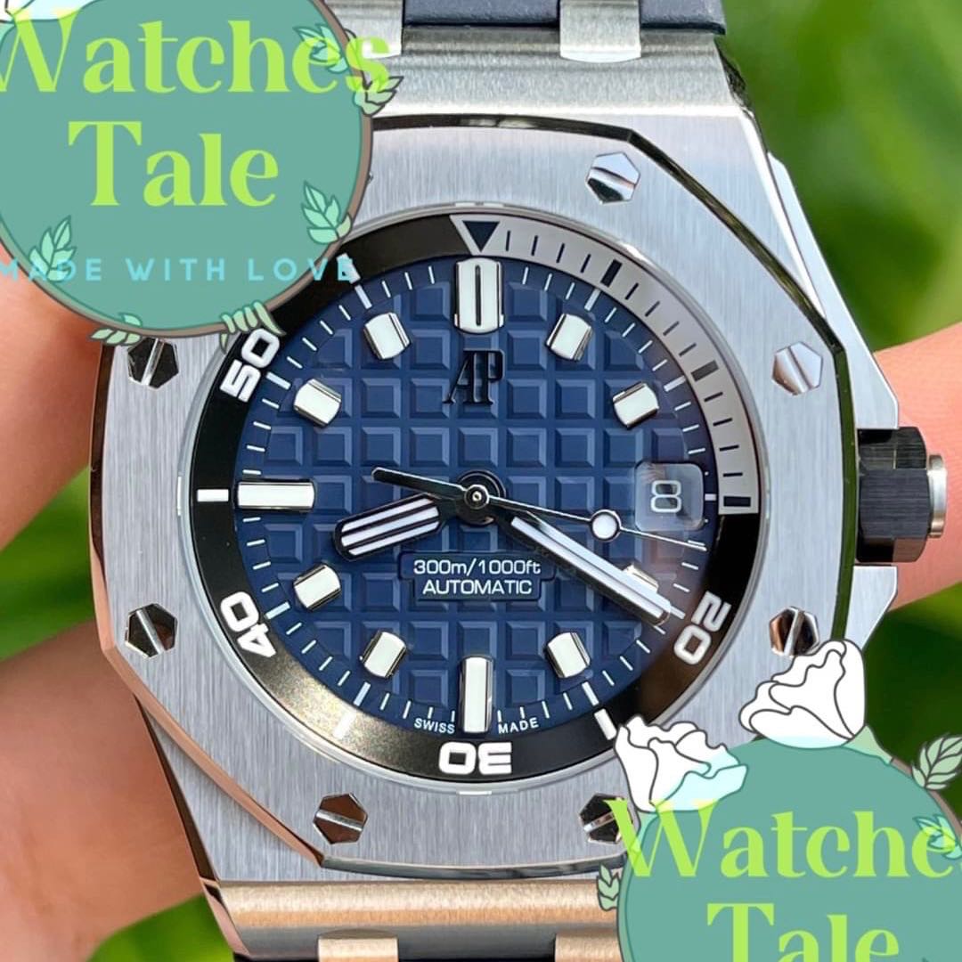 Audemars Piguet AP Royal Oak Offshore Driver ‘ Ap15703ST ’ Blue 42mm. ZF