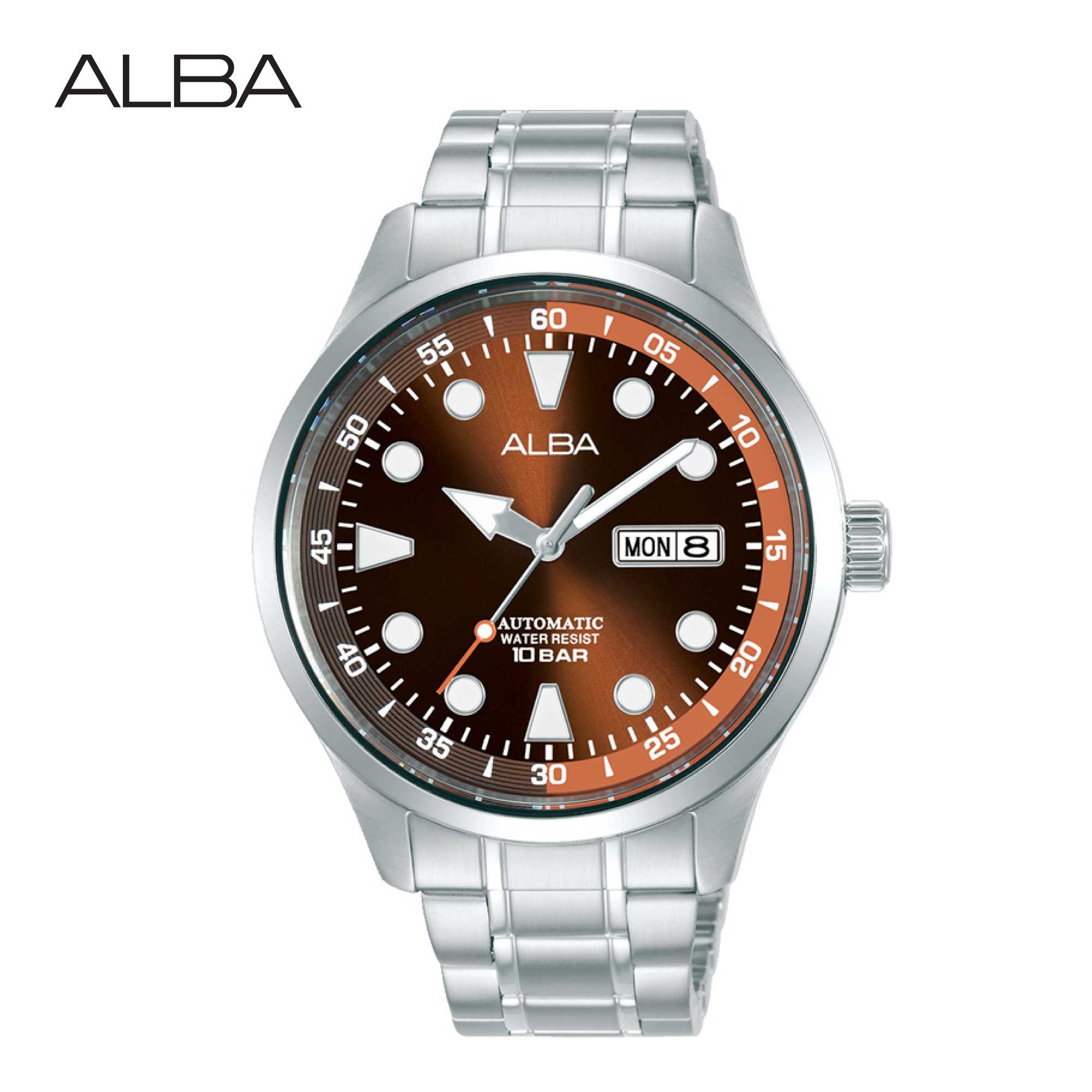 ALBA นาฬิกาข้อมือ Sportive Automatic รุ่น AL4255X ขนาด 42 mm.