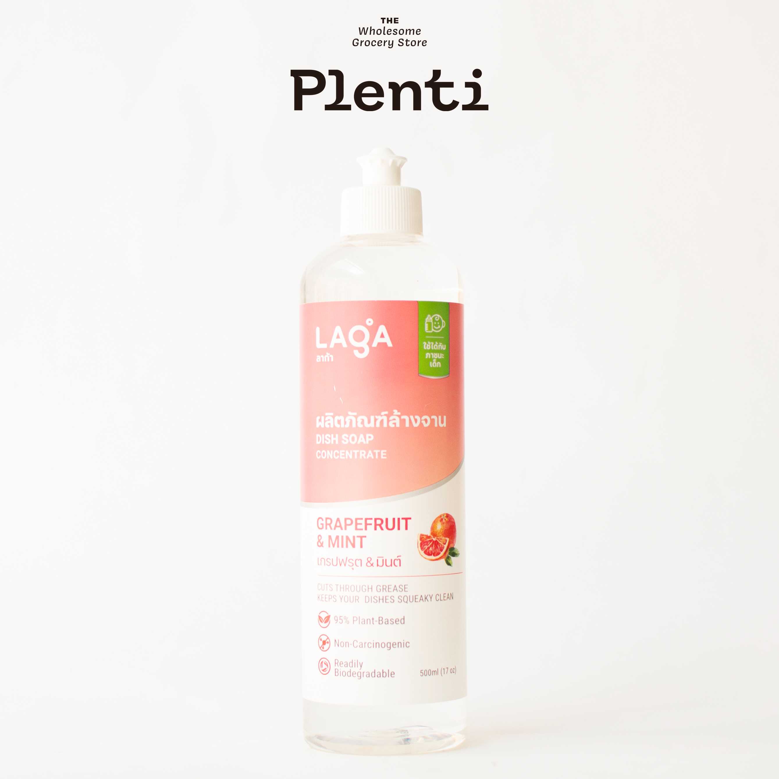 LAGA Dish Soap Concentrate - Grapfruit & Mint 500ml