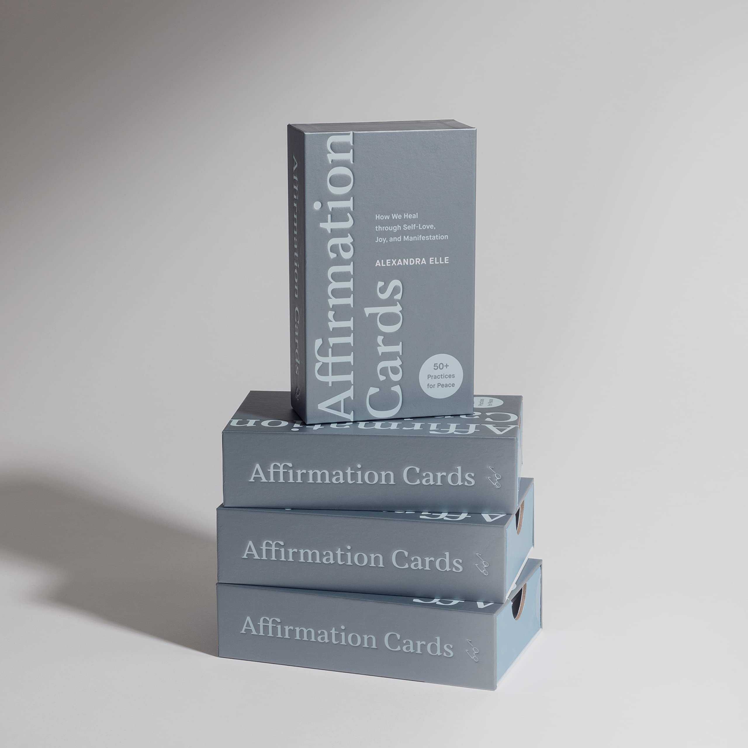 (Eng) Affirmation Cards How We Heal through Self-Love, Joy, and Manifestation / ALEXANDRA E