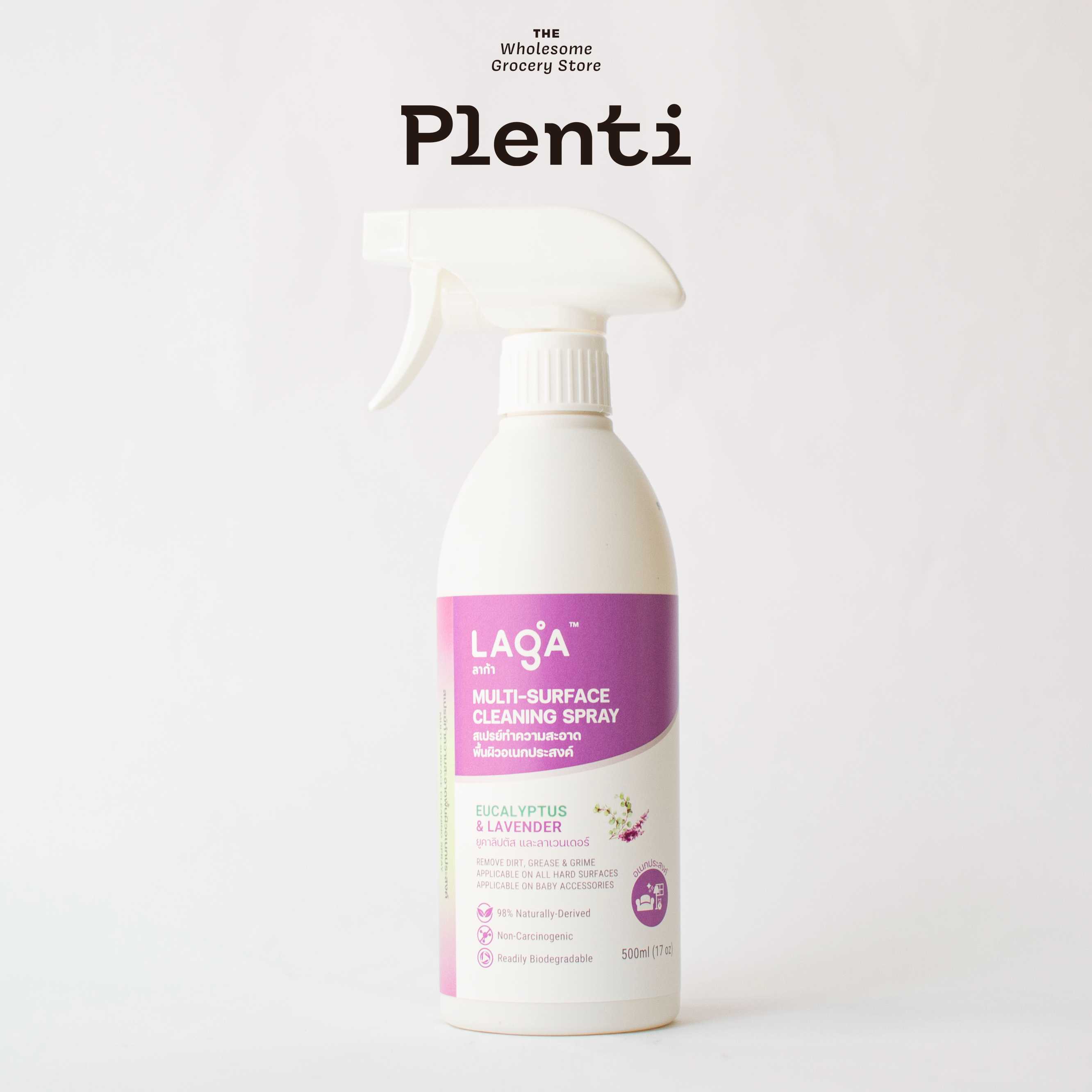 LAGA Multi-Surface Cleaning Spray - Eucalyptus & Lavender สเปรย์ทำความสะอาดอเนกประสงค์ Baby-Friendly