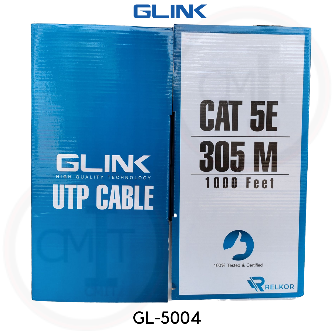 สายนำสัญญาณ GLINK CAT5E In door 305ม.