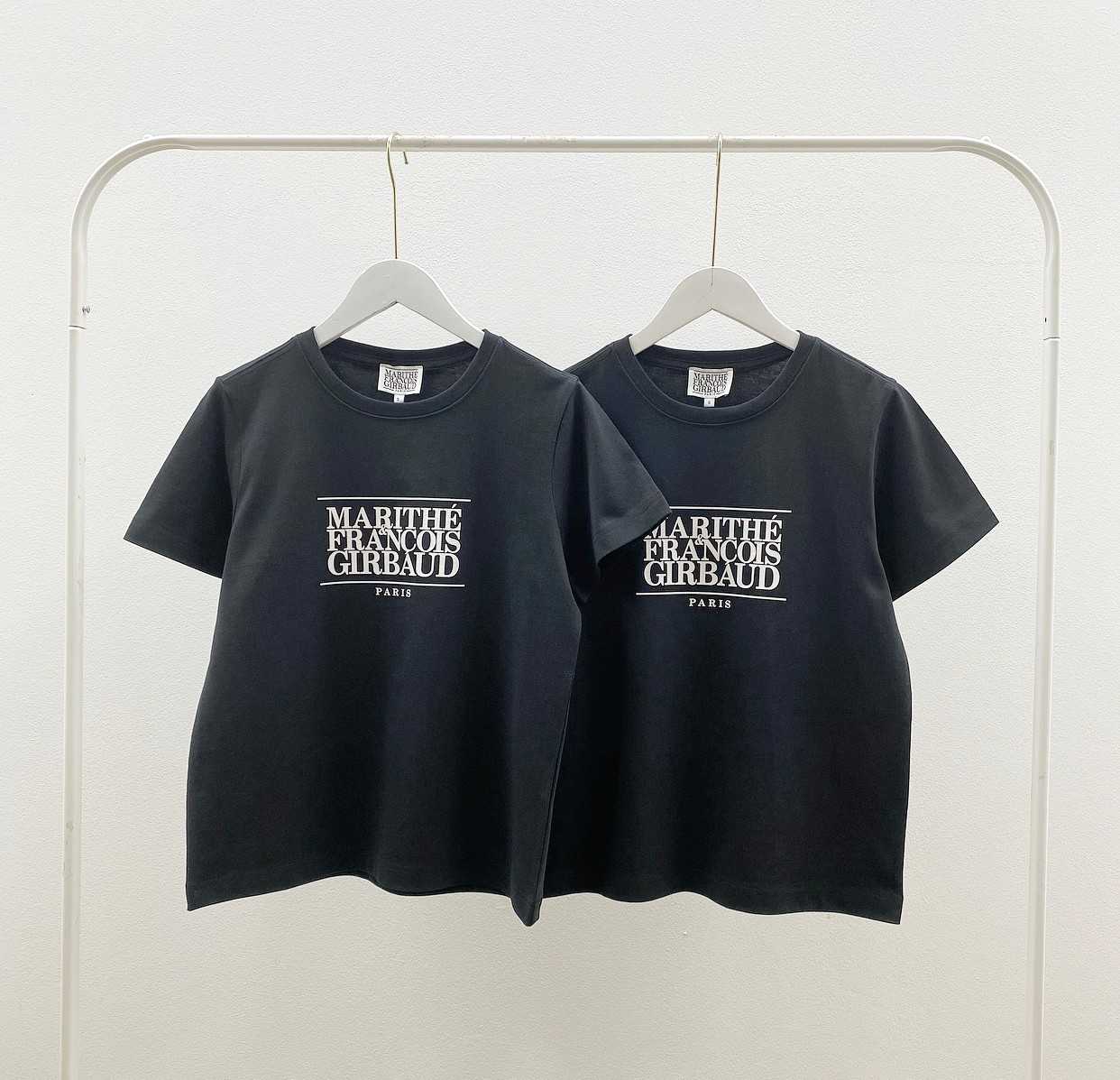 พร้อมส่ง !! Marithe Women Classic Logo tee ( black)