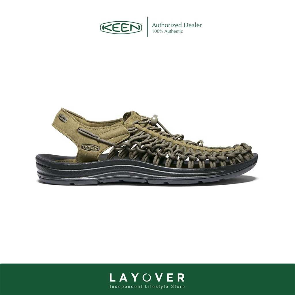 Keen Men’s UNEEK Dark Olive/Black