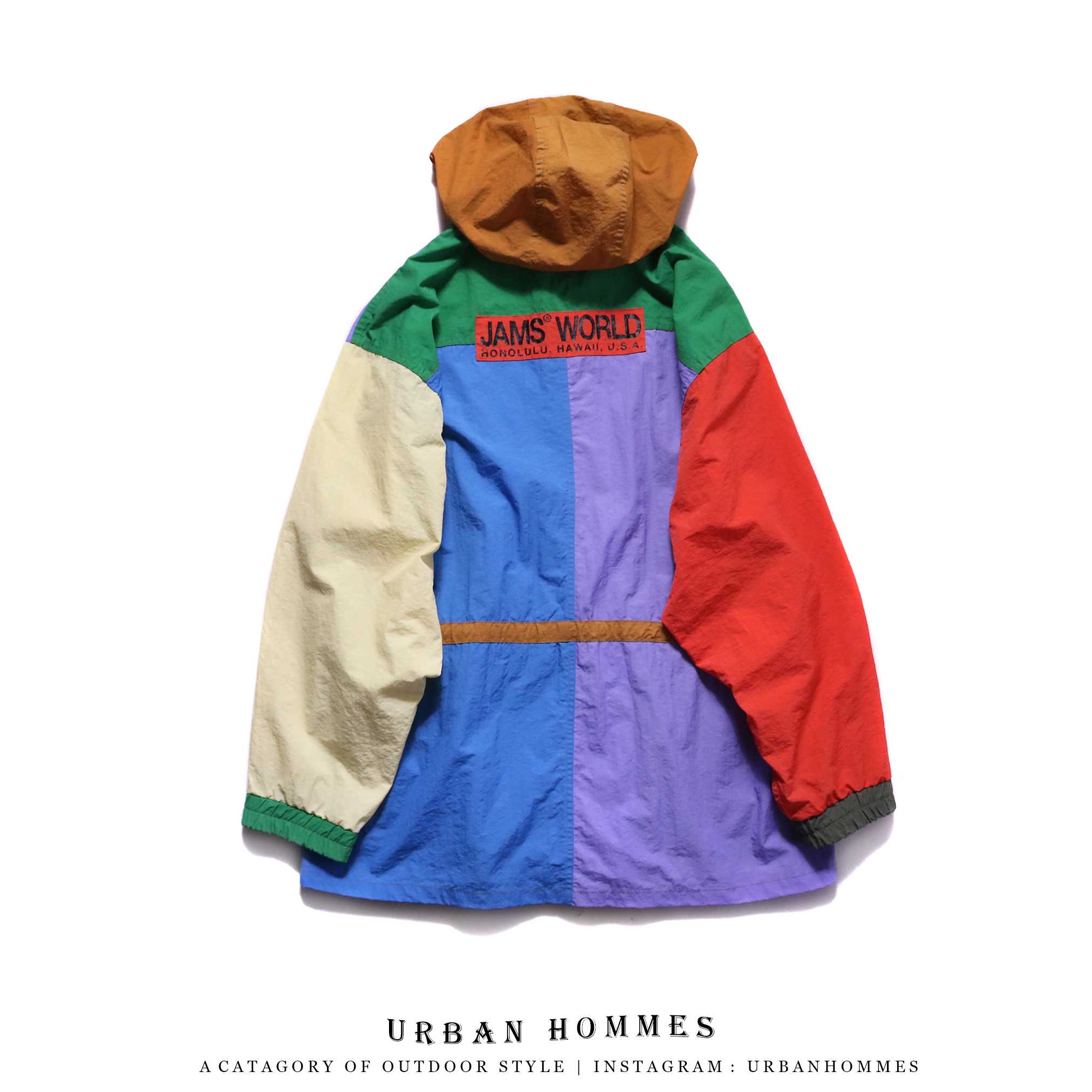 【レア】 90s JAMS WORLD ナイロン ジャケット ジャムズ USA製 90s JAMS WORLD ジャムズワールド ナイロンジャケット
