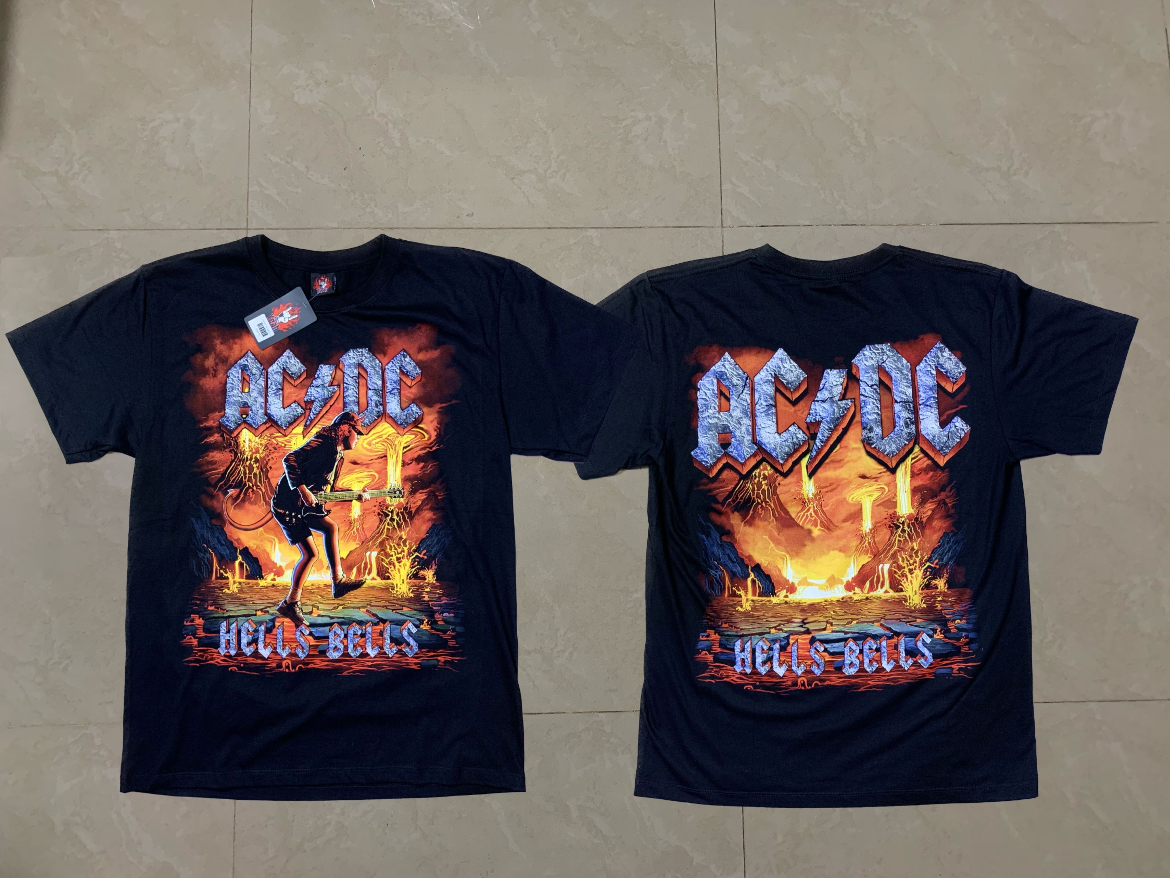 เสื้อวงวินเทจ AC/DC (Rock yeah)