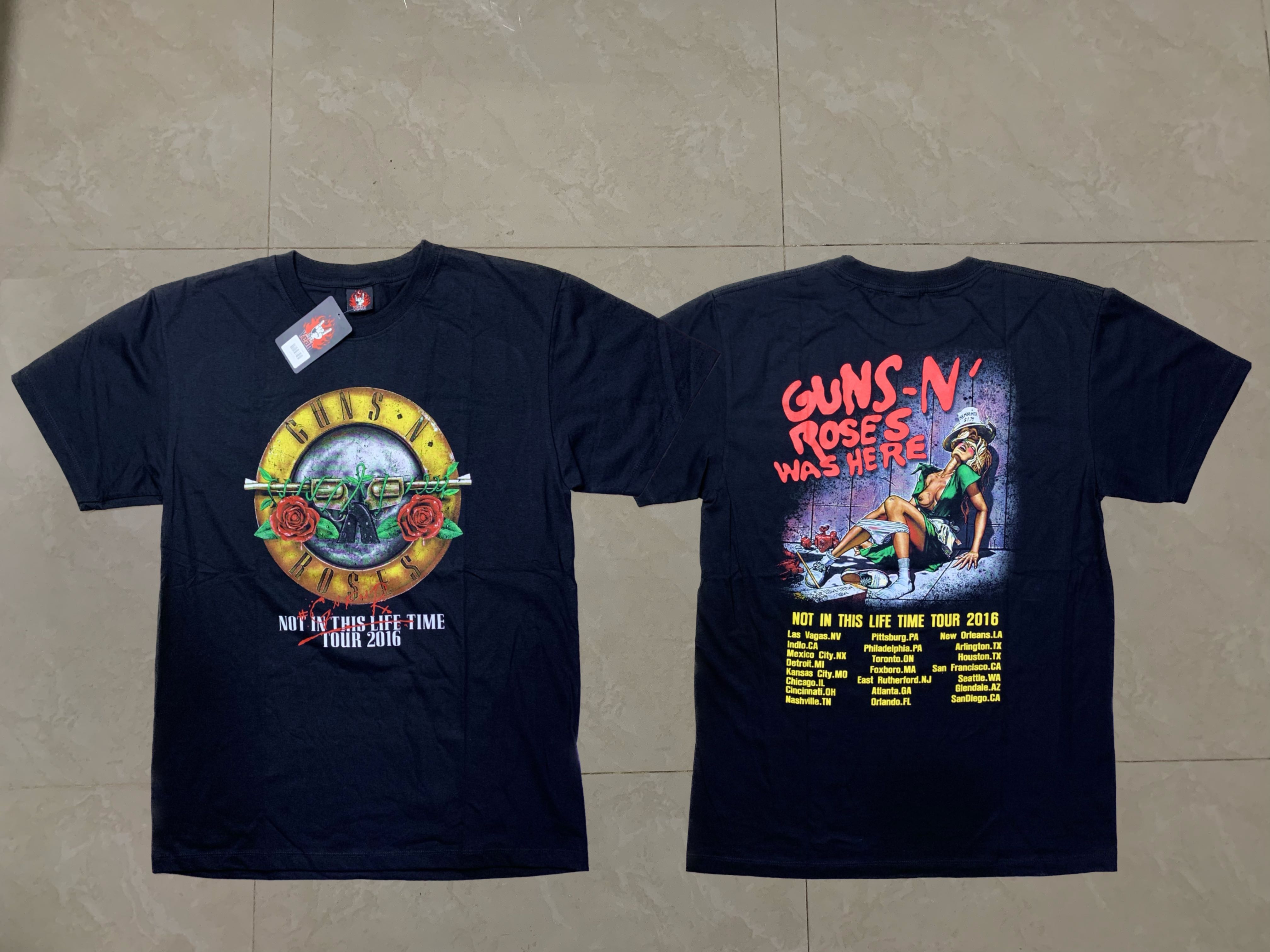 เสื้อวงวินเทจ Guns N’Roses (Rock yeah)
