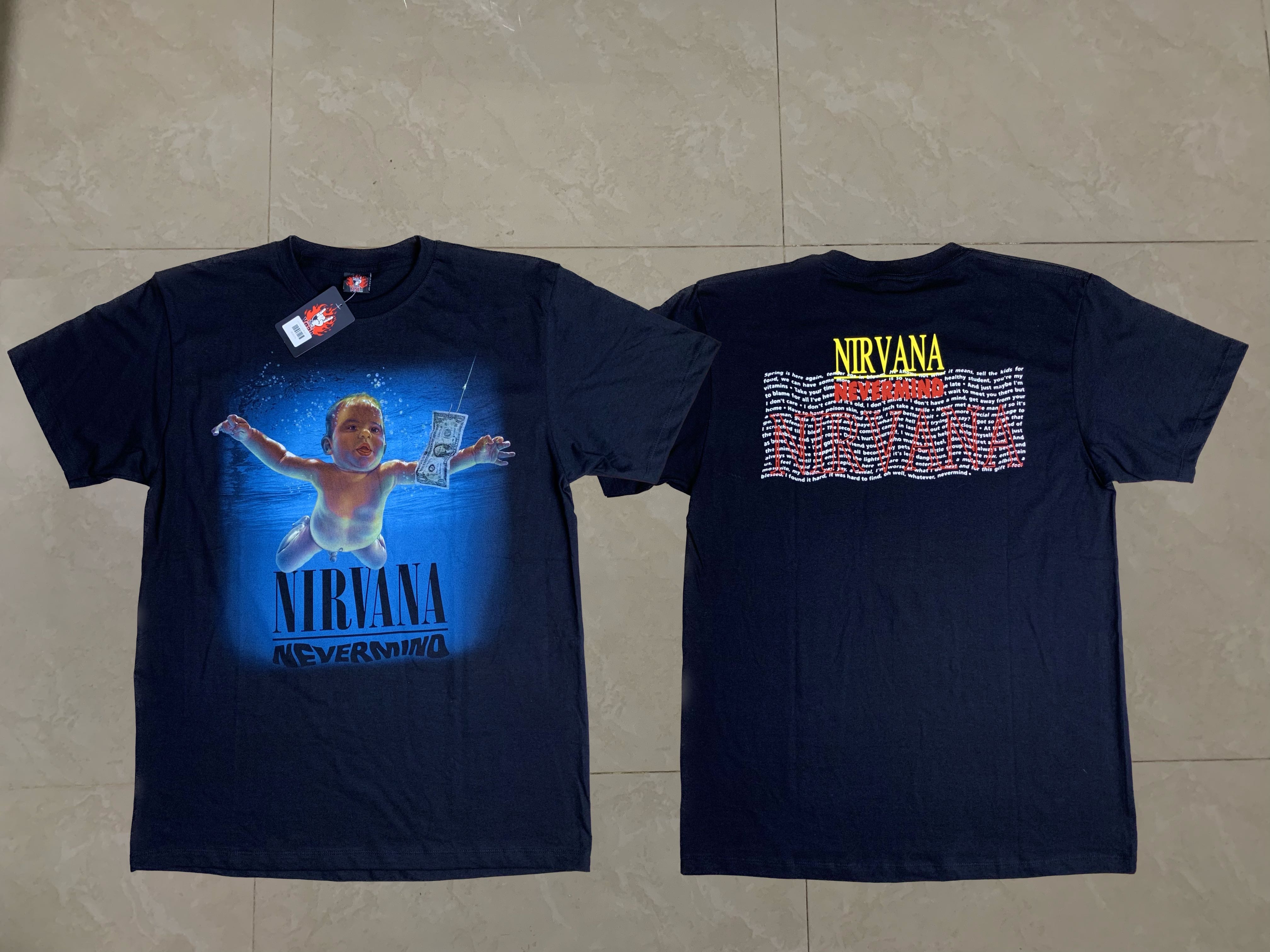 เสื้อวงวินเทจ Nirvana (Rock yeah)