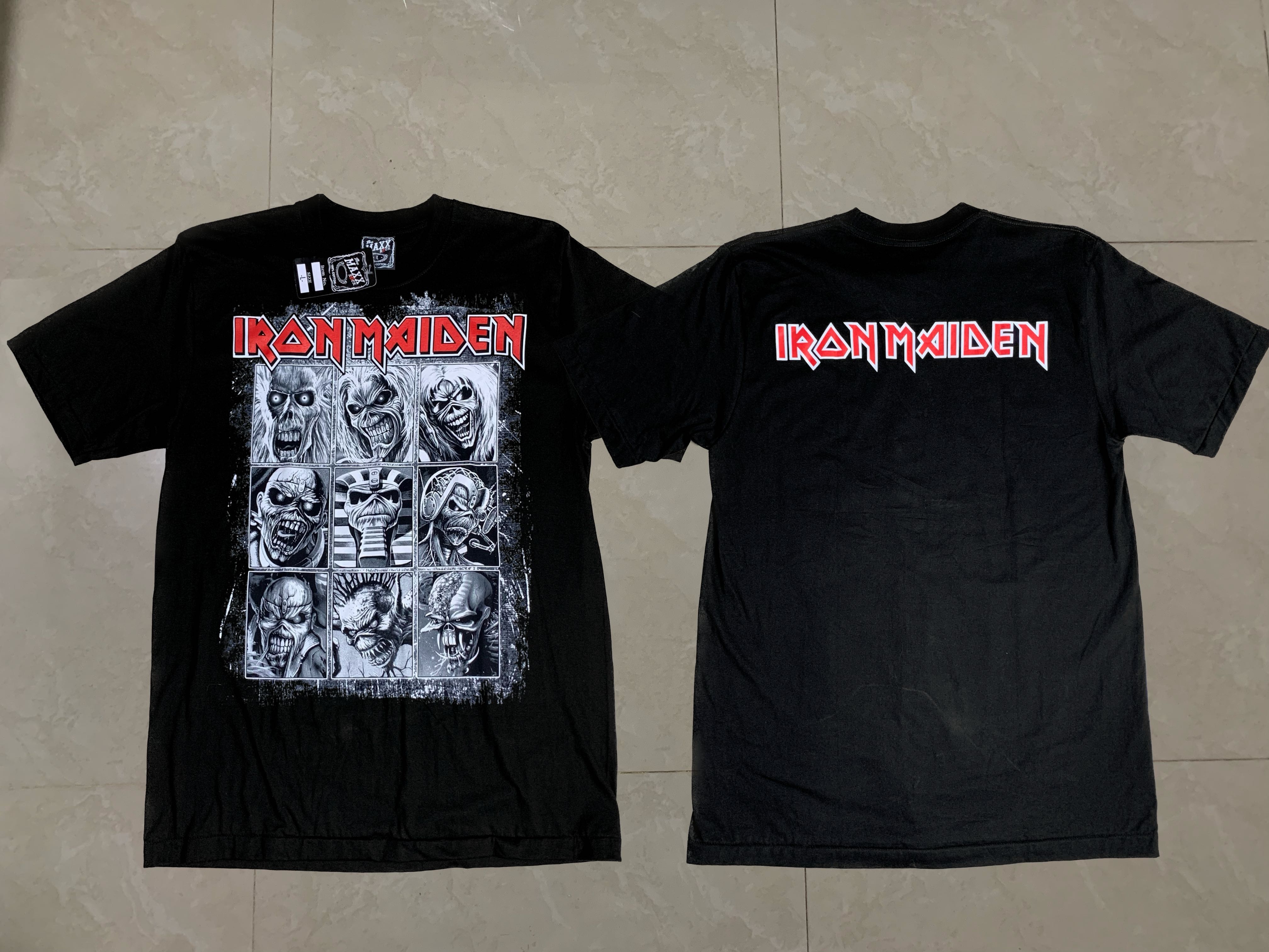 เสื้อวงวินเทจ Ironmaiden (The Roxx)