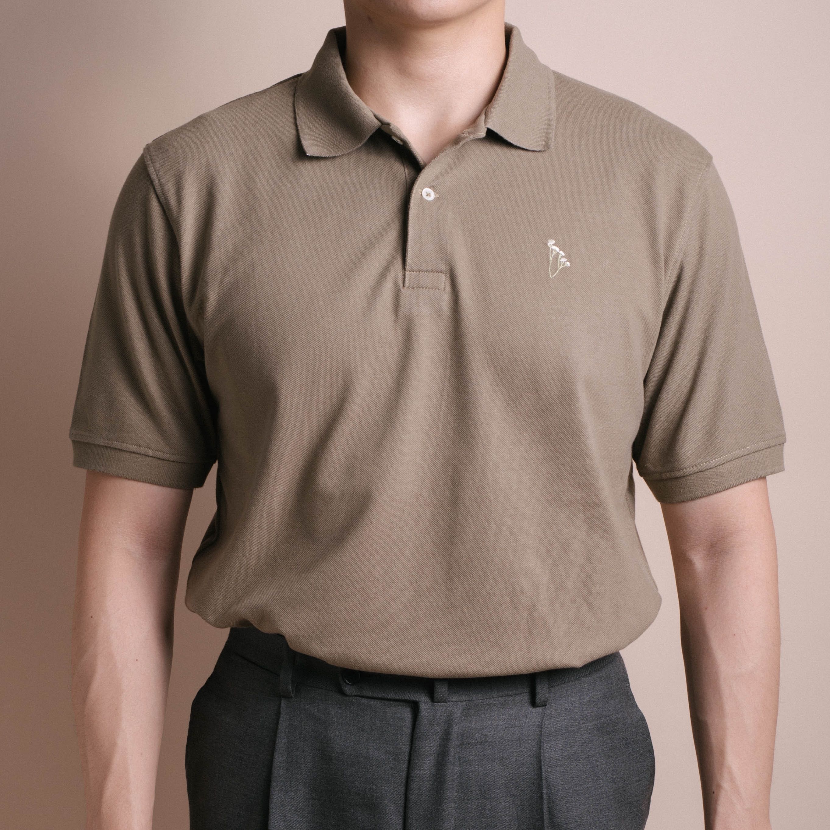 Classic Piqué Polo Dark Olive Green