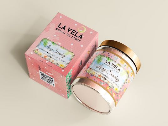 No.5 Lazy sunday (eucalyptus) - 200 ml - Candle (เทียนหอมทำเอง)