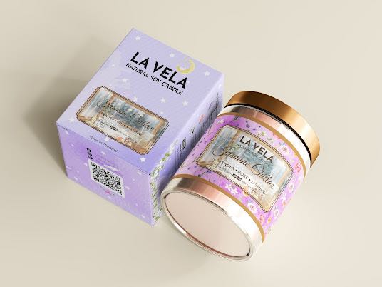 No.7 Jasmine Chillax (Jasmine) -  200 ml - Candle (เทียนหอมทำเอง)