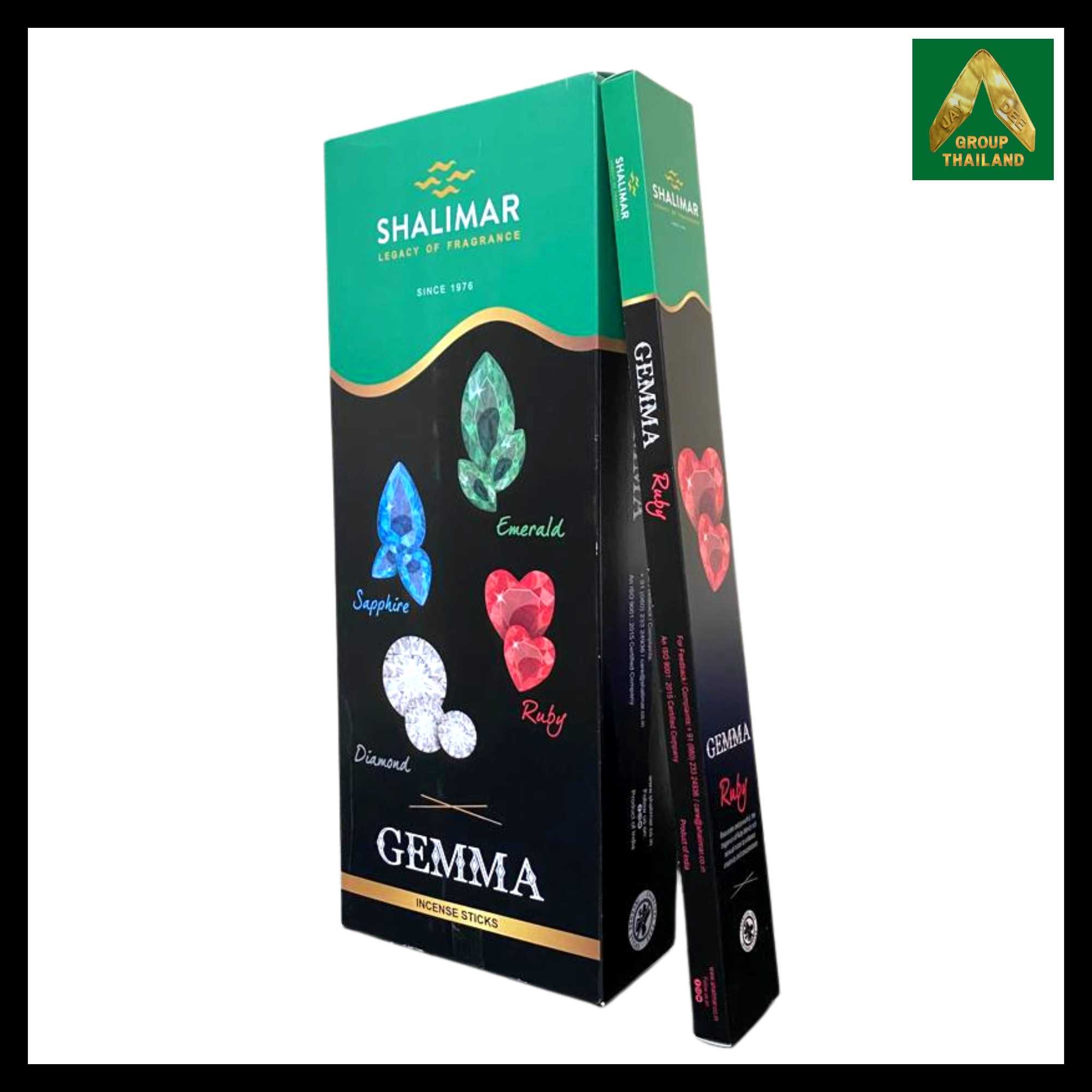 Shalimar - Gemma (อัญมณี 4 กลิ่น) Incense Sticks (2 hours)