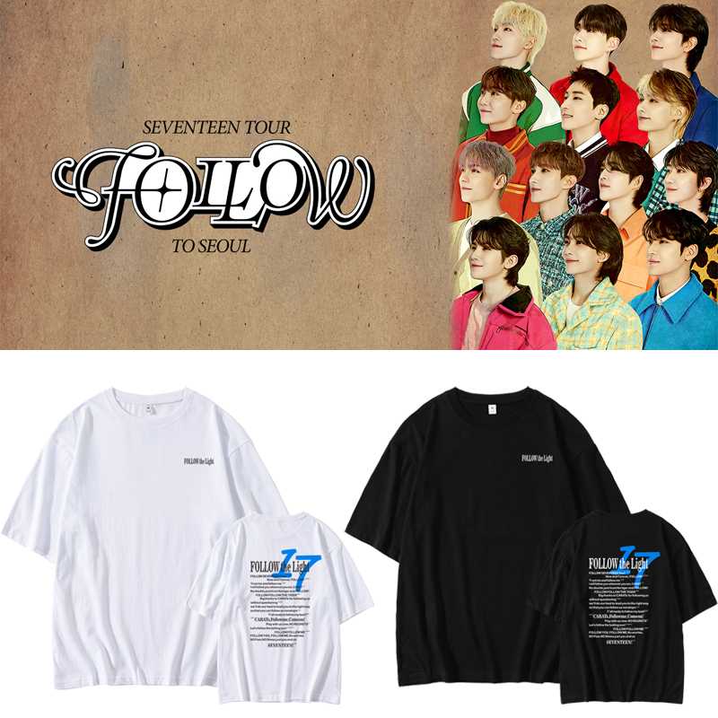 Pre-Order | เสื้อยืด Seventeen TOUR : FOLLOW to SEOUL