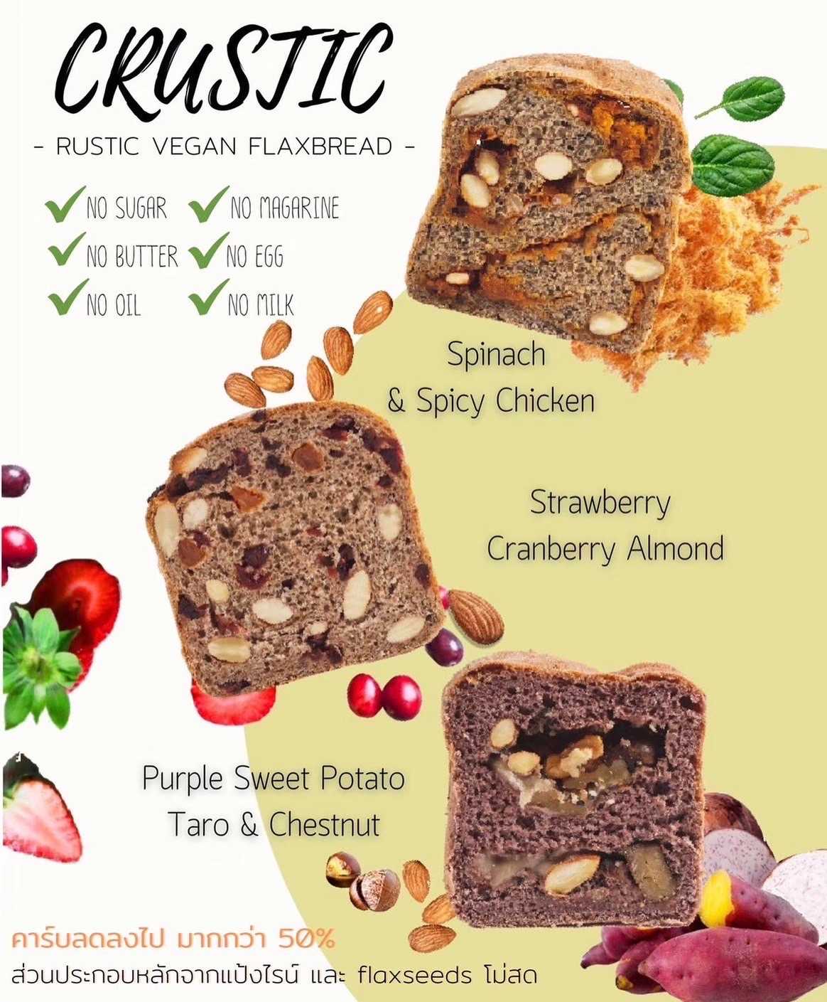 Crustic Loaf - set 10 pcs.