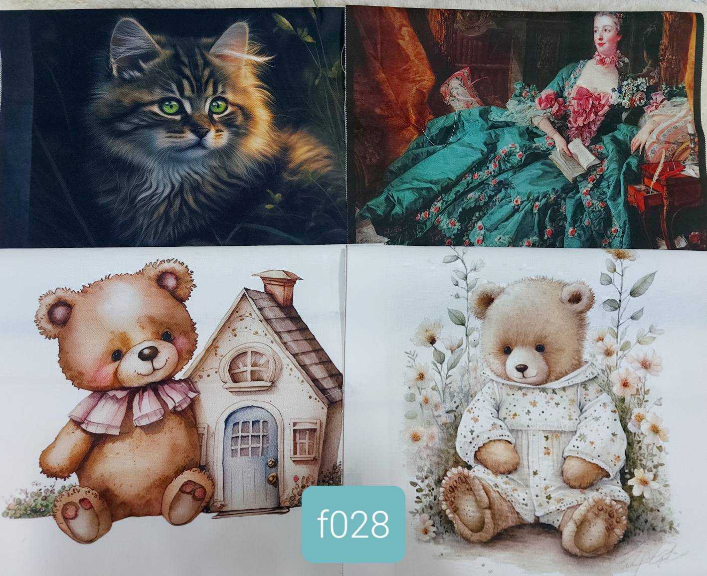 f028 ผ้าเซท 4 ชิ้น