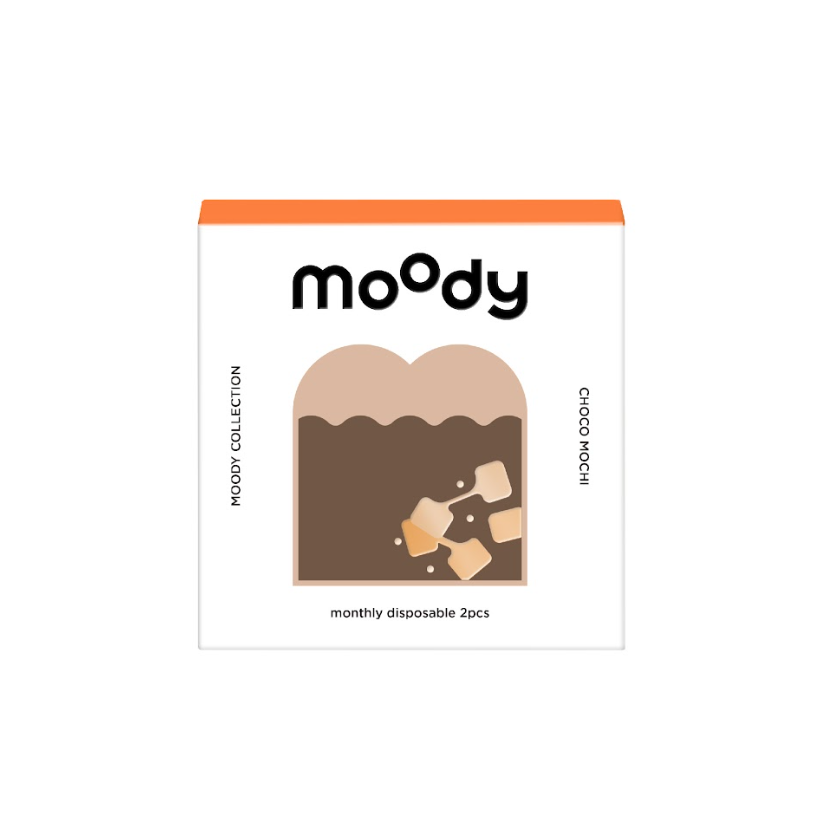 Moody collection Choco Mochi (Choco Brown) | 1 Month (-3.25 ~ 5.50 ) (2 pcs)