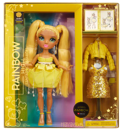 Rainbow High Fantastic Fashion-Yellow 587347