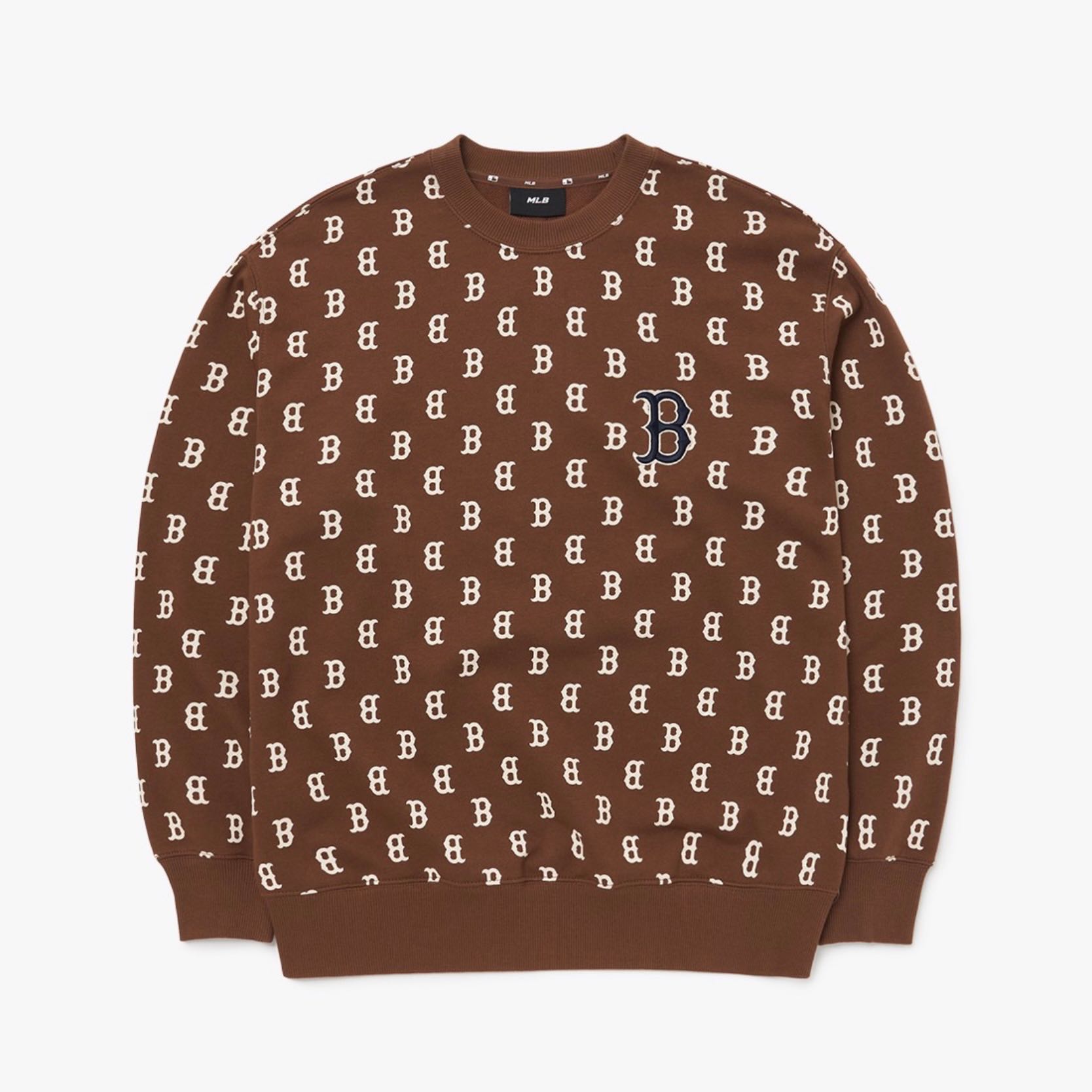 MLB KOREA brown sweatshirt 