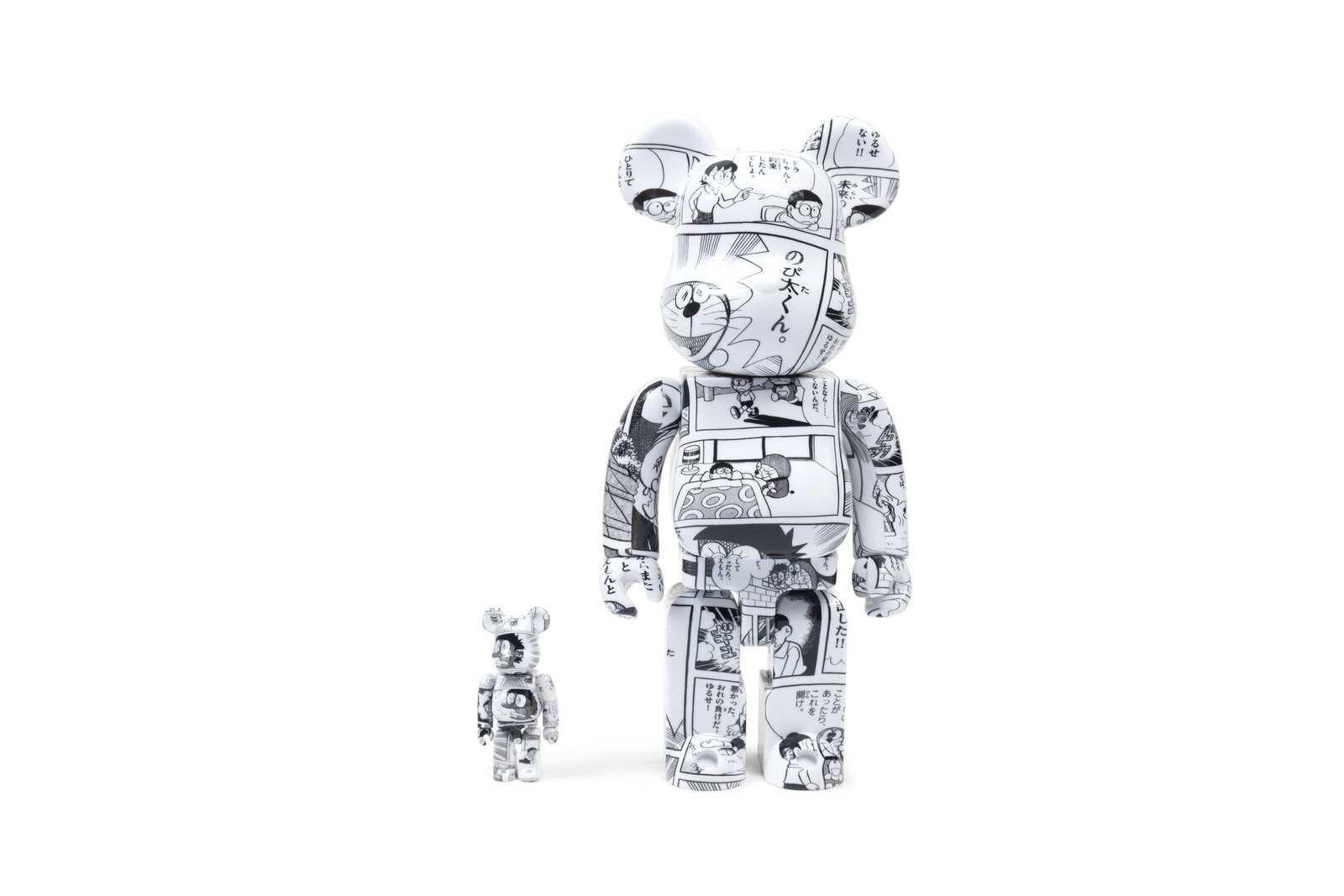 Be@rbrick Doraemon (Comic Ver.) 100%+400% , 1000%