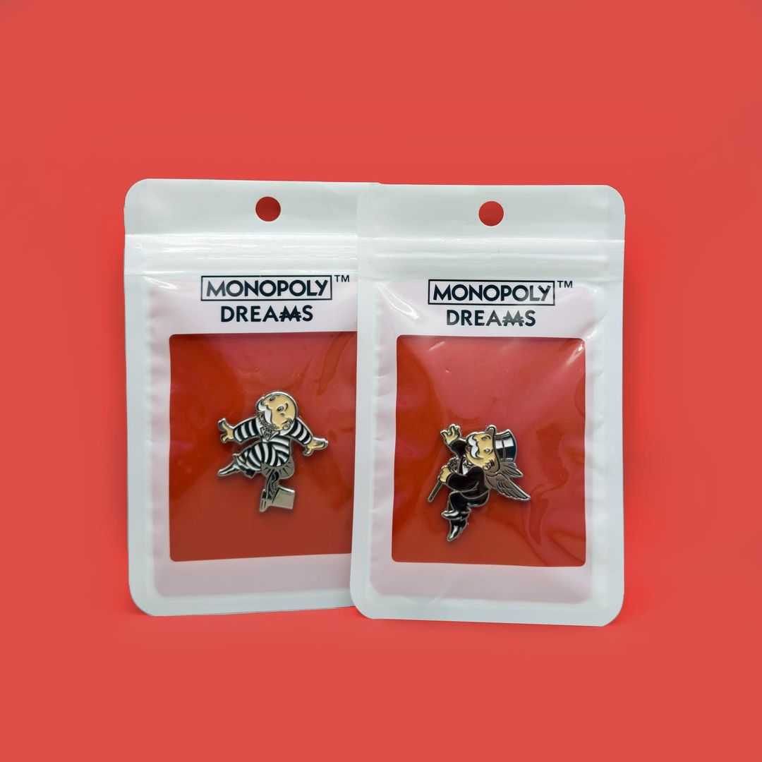 MONOPOLY Dreams - Metal Chest Pins