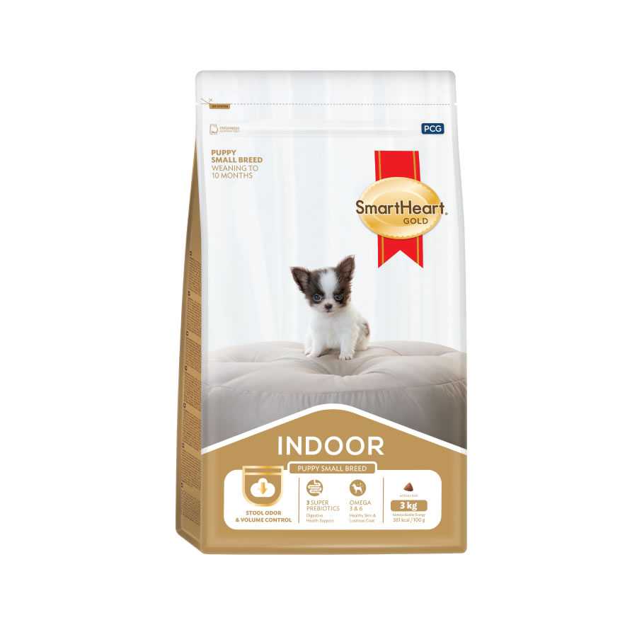 SmartHeart Gold indoor puppy small Breed ขนาด 1 kg