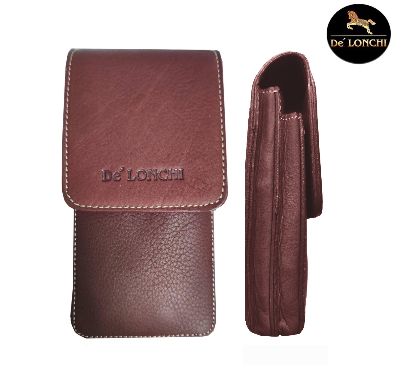 Delonchi รุ่น P12 ซองหนังร้อยเข็มขัด กระเป๋าใส่โทรศัพท์เคสบาง ซองโทรศัพท์ กระเป๋าโทรศัพท์