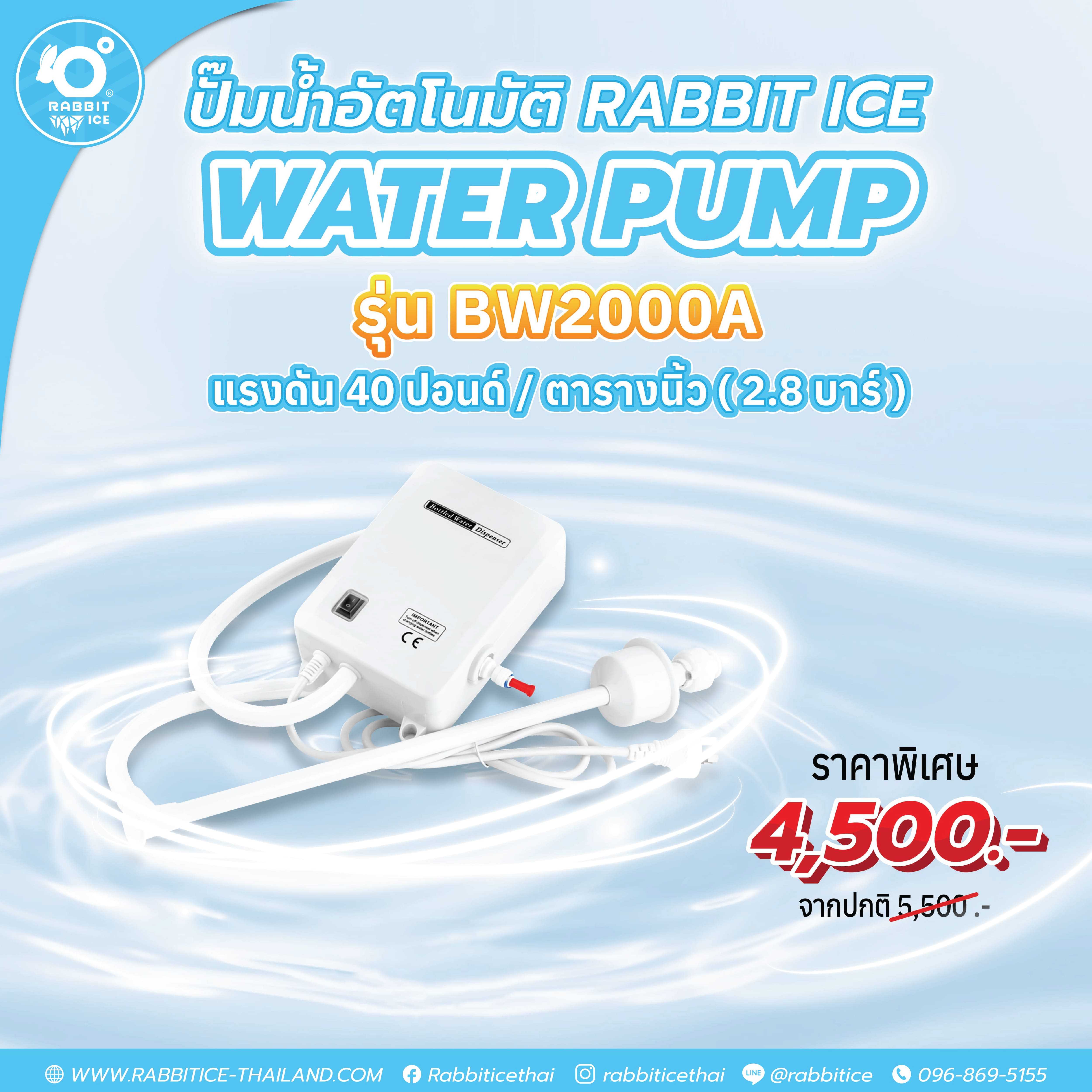 ปั้มน้ำอัตโนมัติ รุ่น BW-2000A