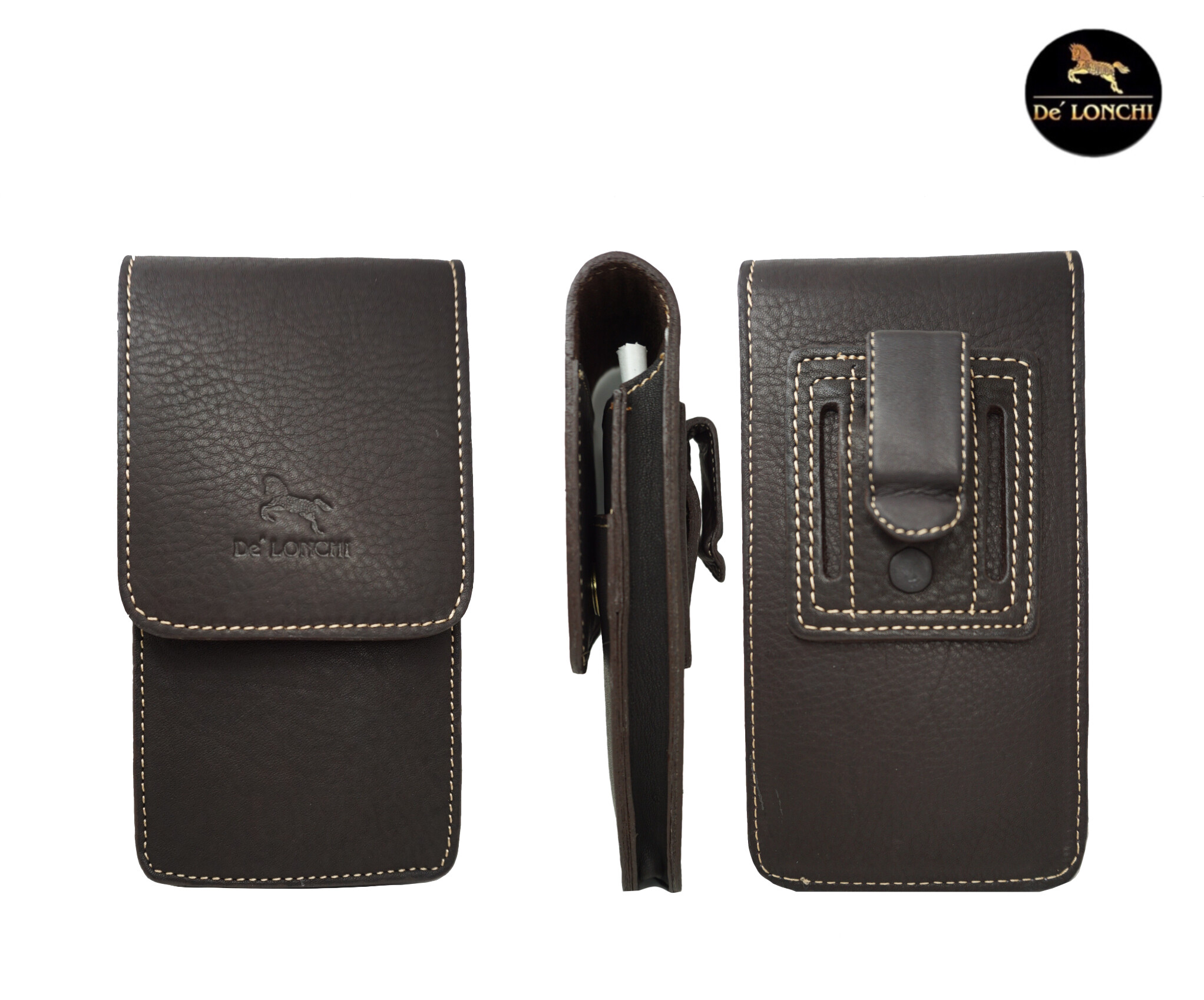Delonchi กระเป๋าเหน็บเข็มขัด กระเป๋าใส่โทรศัพท์ กระเป๋าร้อยเข็มขัด P-27 Phone Pouch