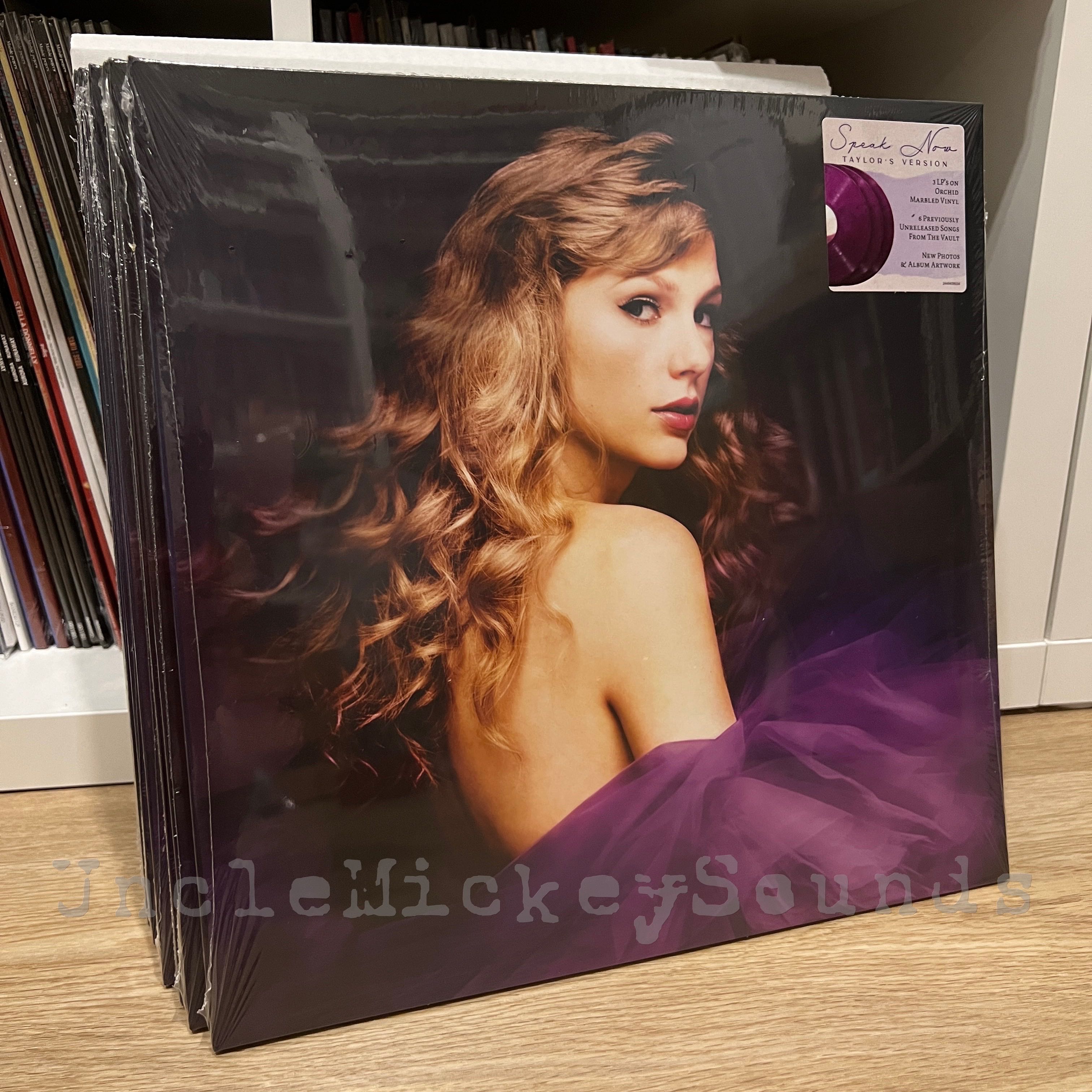 (Vinyl) Taylor Swift - SPEAK NOW (TAYLOR'S VERSION) 3LP Orchid Marbled VINYL 🟣🟣🟣  แผ่นเสียง