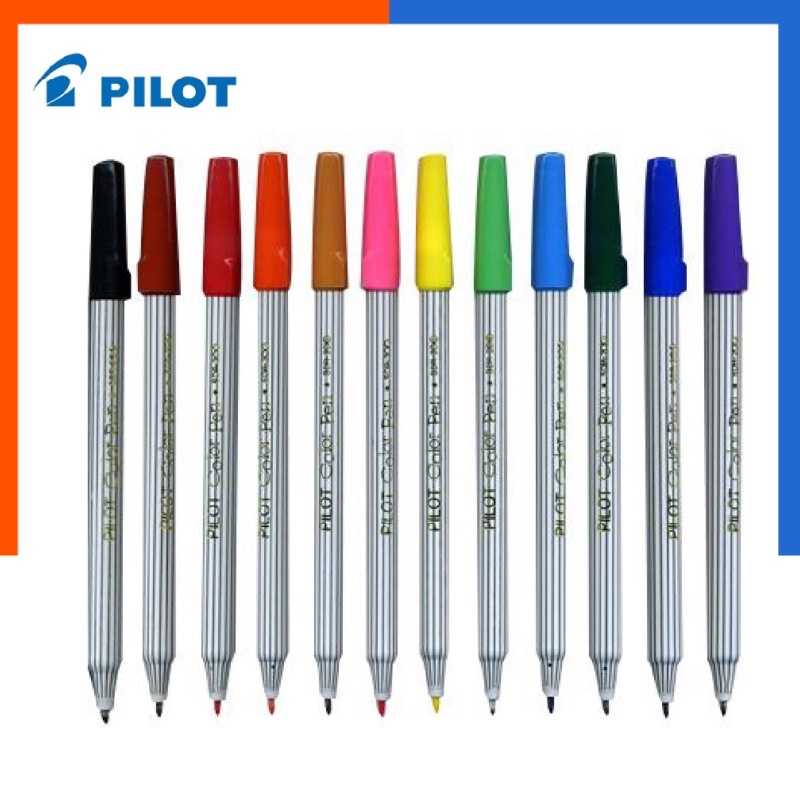 ปากกาเมจิก เลือกสีได้[1แท่ง] ครบทุกสี ปากกาสี เมจิ ไพลอท PILOT SDR-200 Color Pen ไพลอต