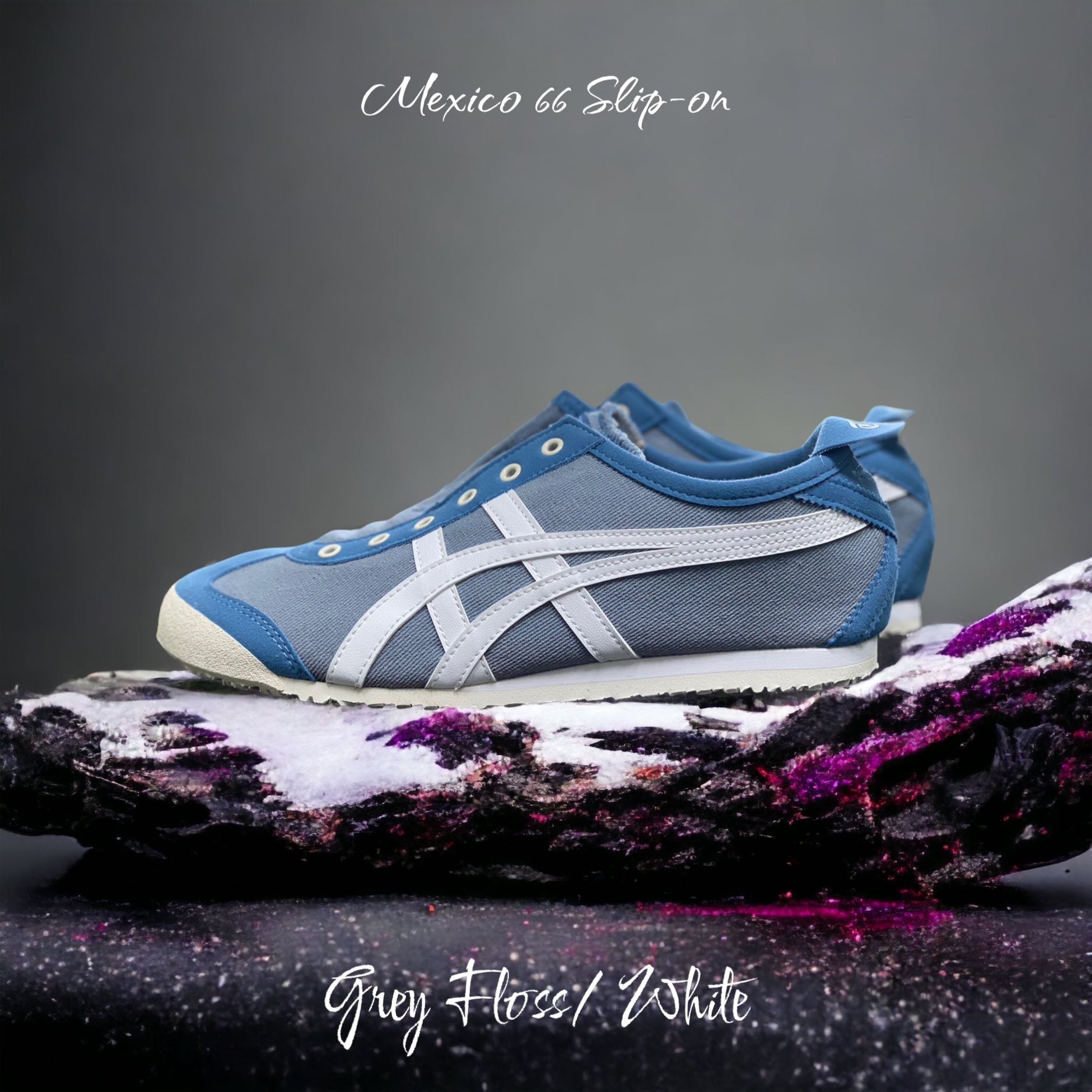 Onitsuka Tiger Mexico66 Slip-on Grey Floss/ White