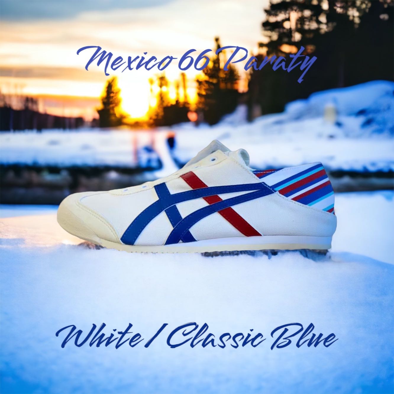 Onitsuka Tiger Mexico66 Paraty White/ Classic Blue